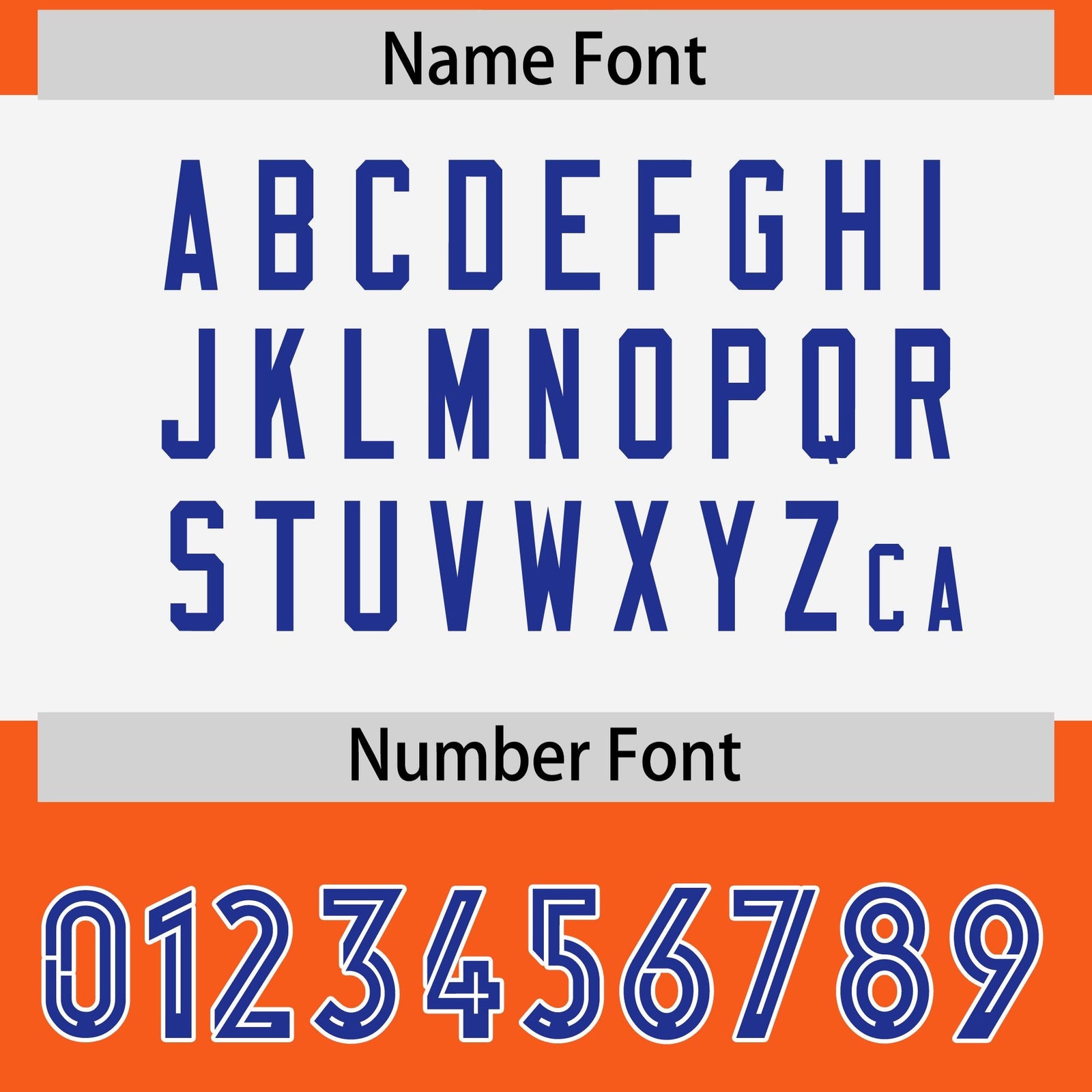 Custom Orange Royal Raglan Sleeves Personalized Pattern Authentic Football Jersey