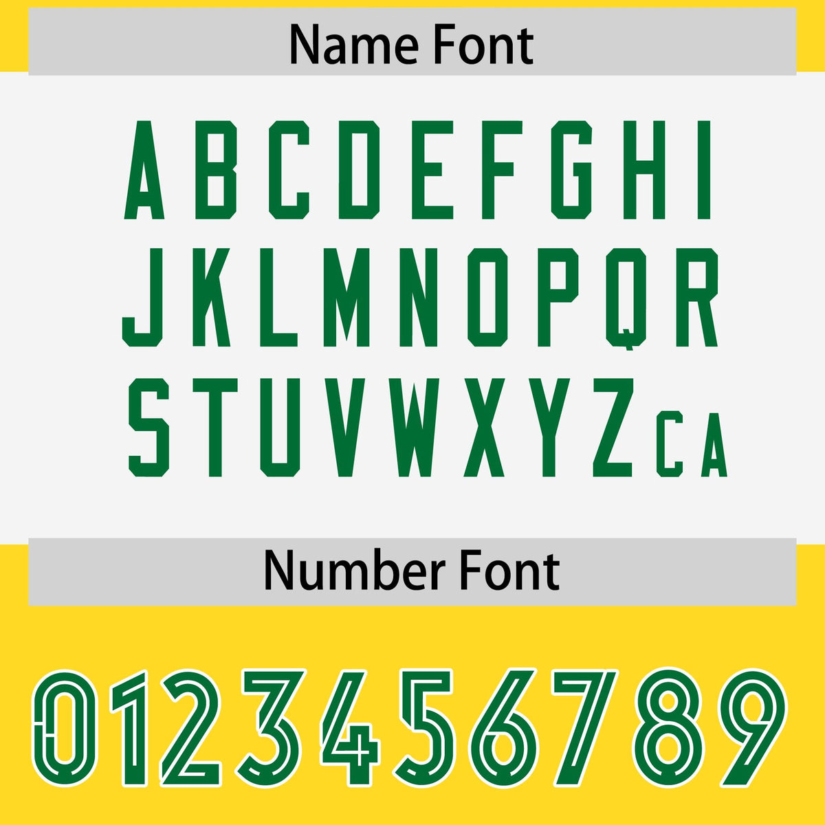 Custom Gold Kelly Green Raglan Sleeves Personalized Pattern Authentic Football Jersey