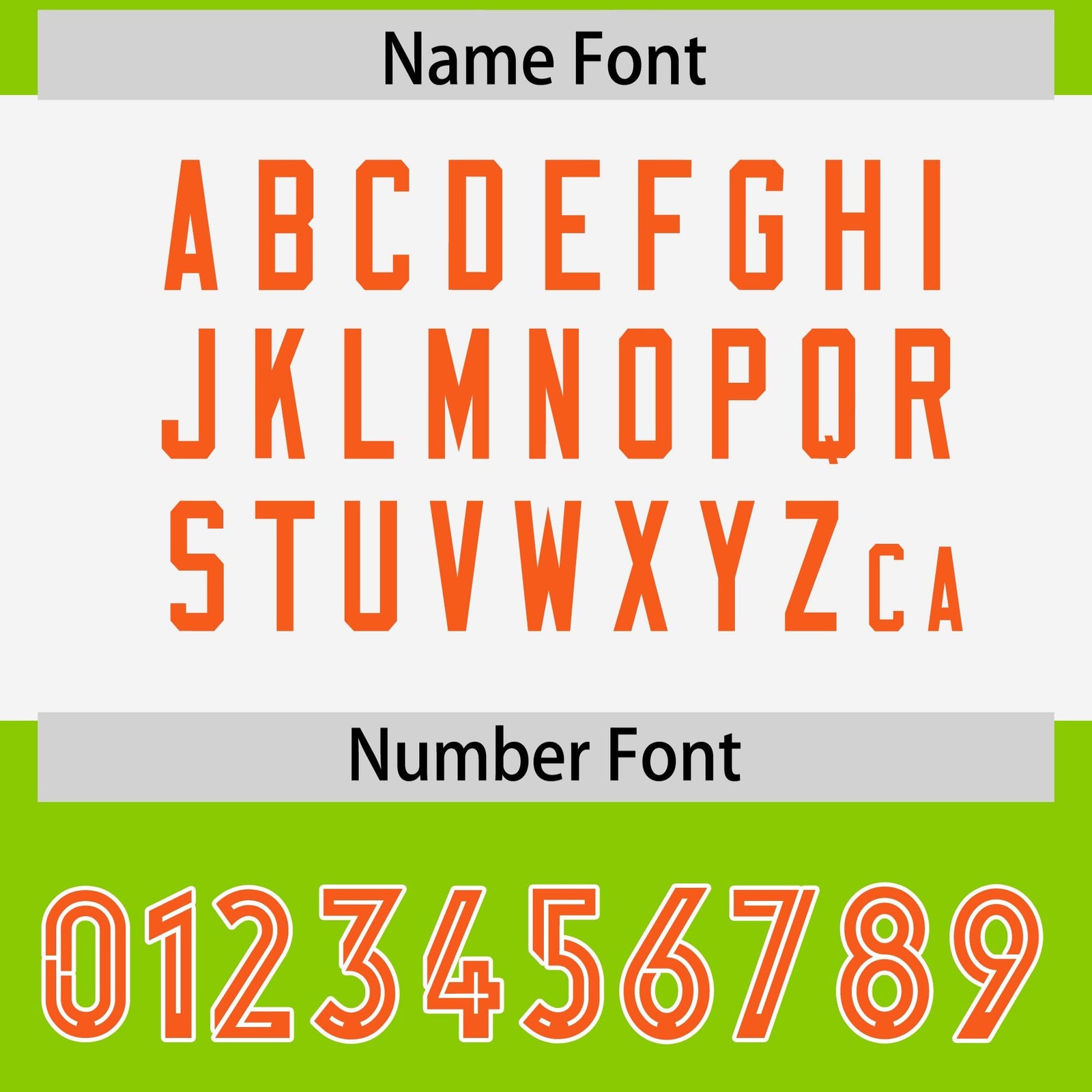 Custom Neon Green Orange Raglan Sleeves Personalized Pattern Authentic Football Jersey