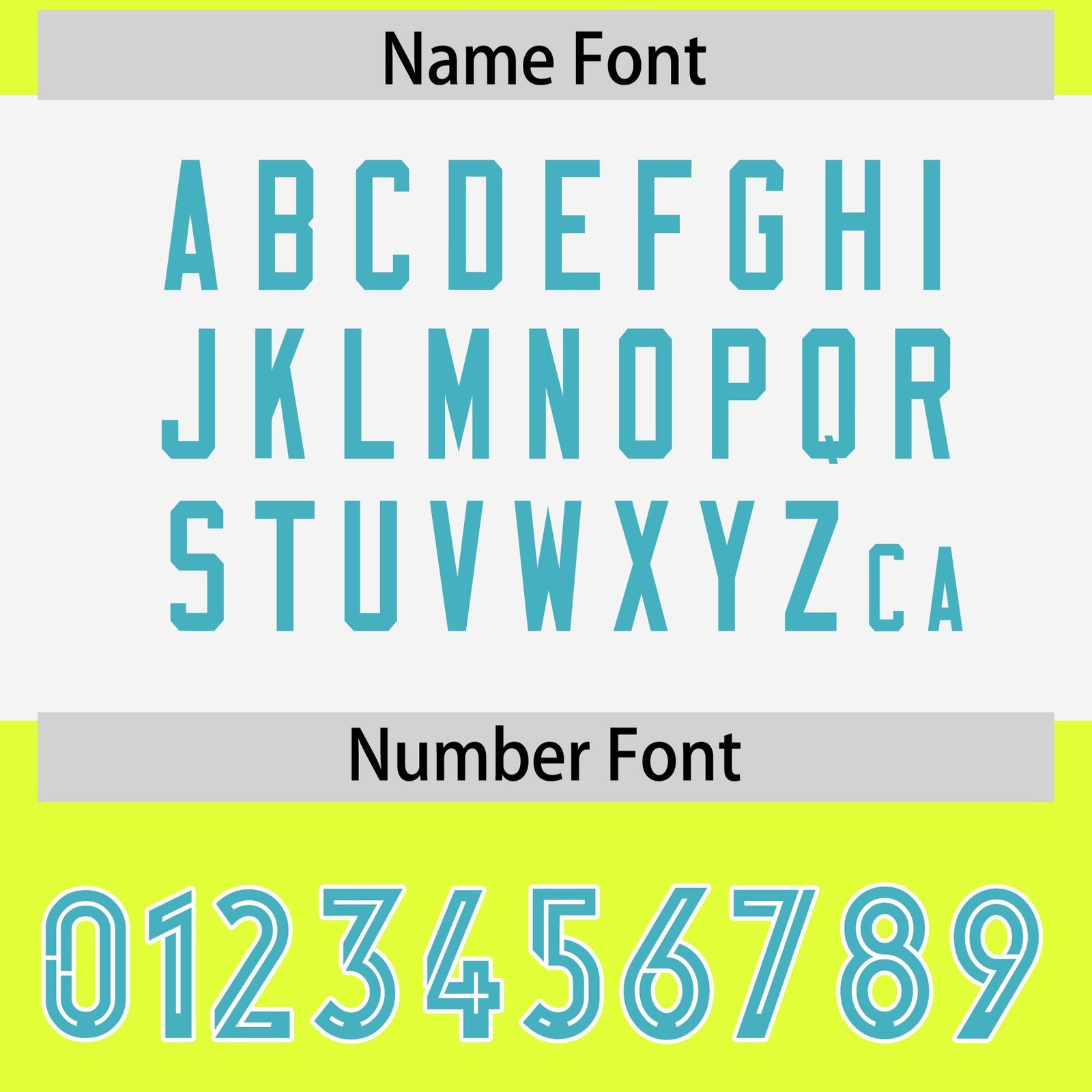 Custom Fluorescent Green Sky Blue Raglan Sleeves Personalized Pattern Authentic Football Jersey