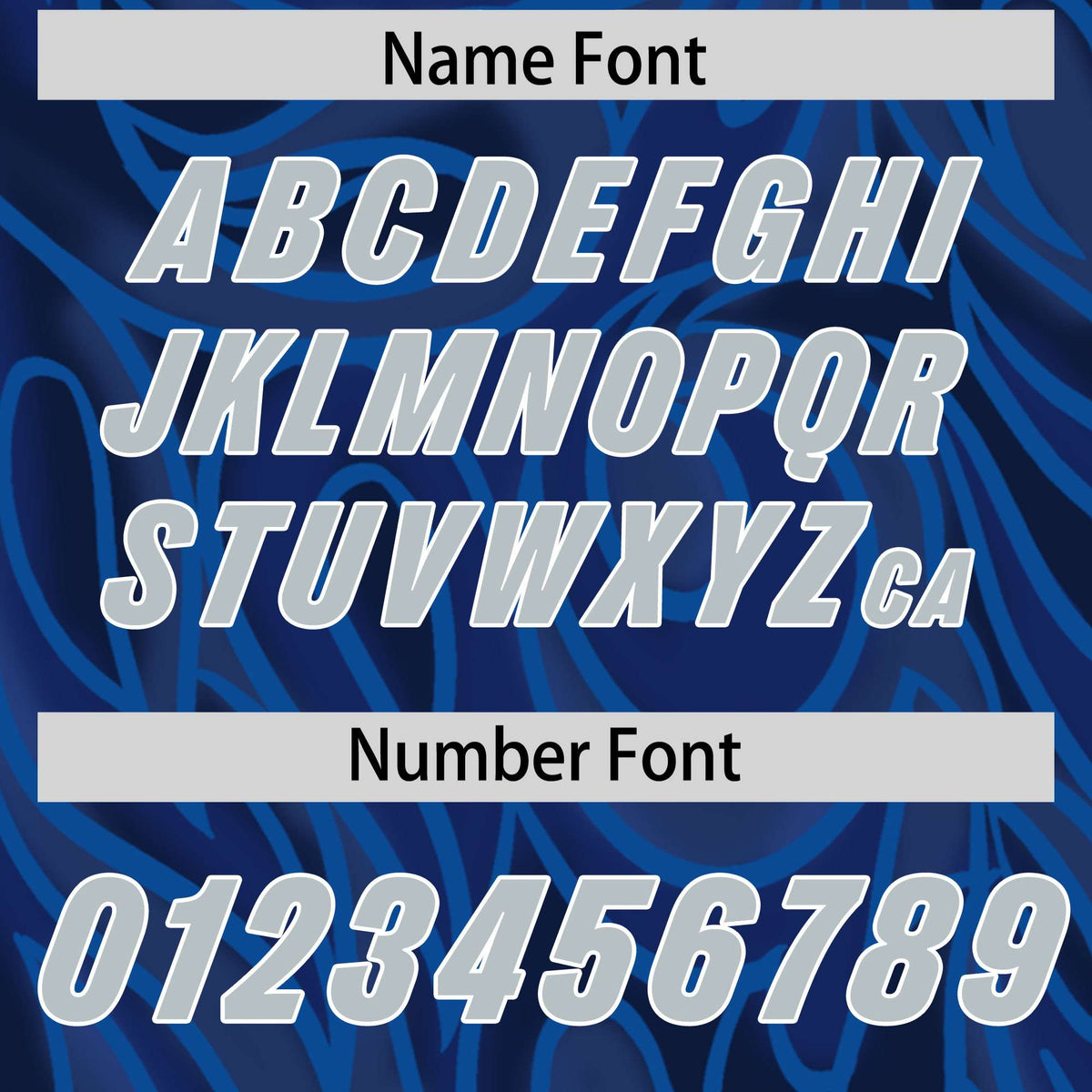 Custom Navy Personalized Printed Graffiti Pattern Design Authentic Football Jersey