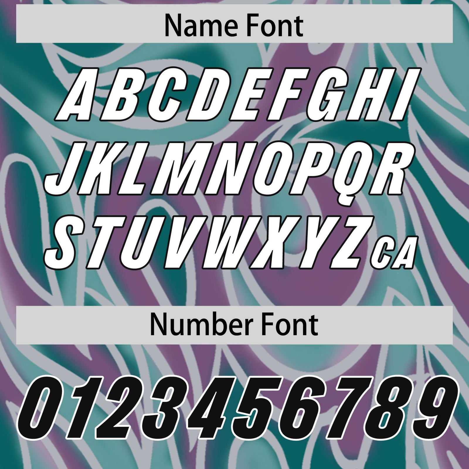 Custom Aqua Personalized Printed Graffiti Pattern Design Authentic Football Jersey