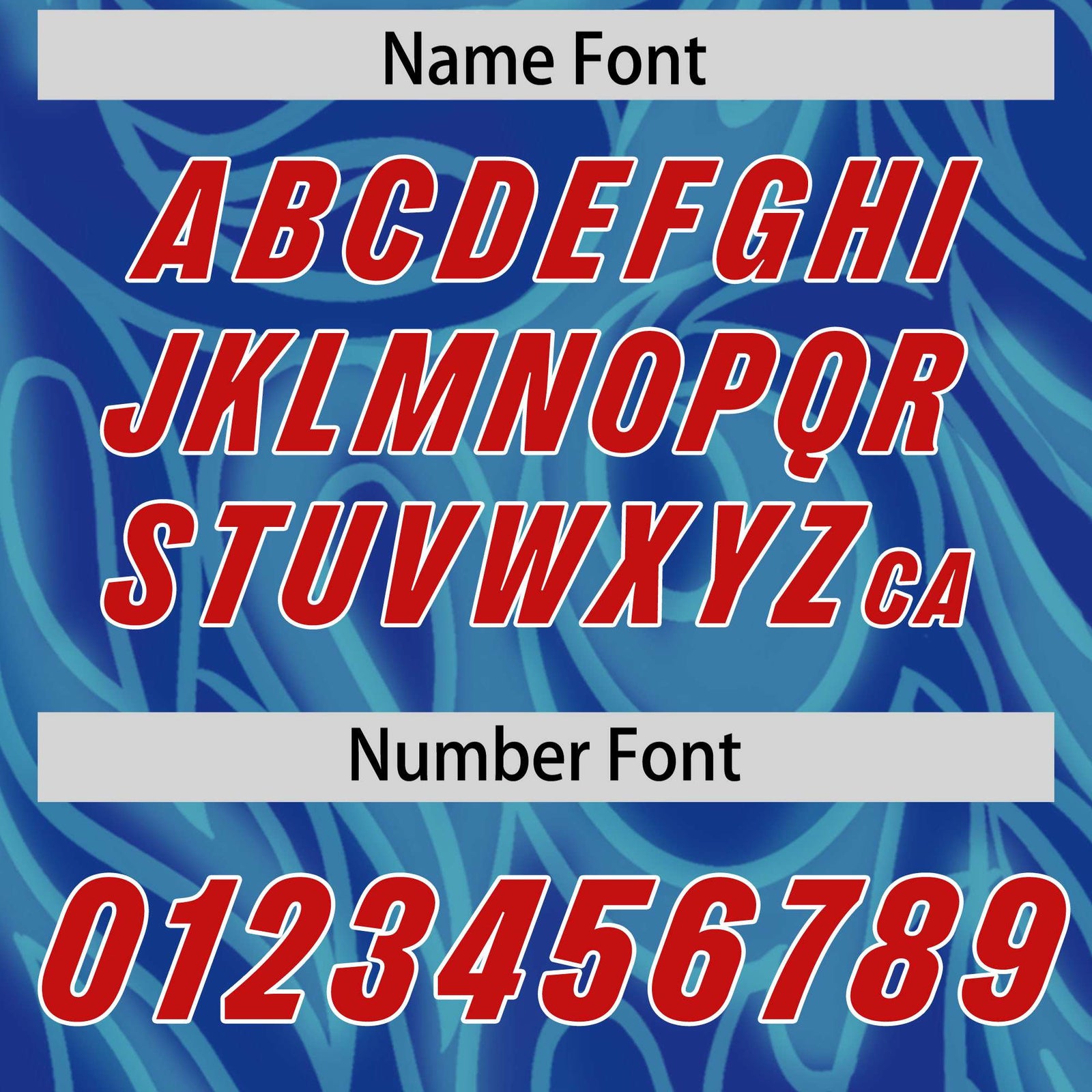 Custom Blue Personalized Printed Graffiti Pattern Design Authentic Football Jersey