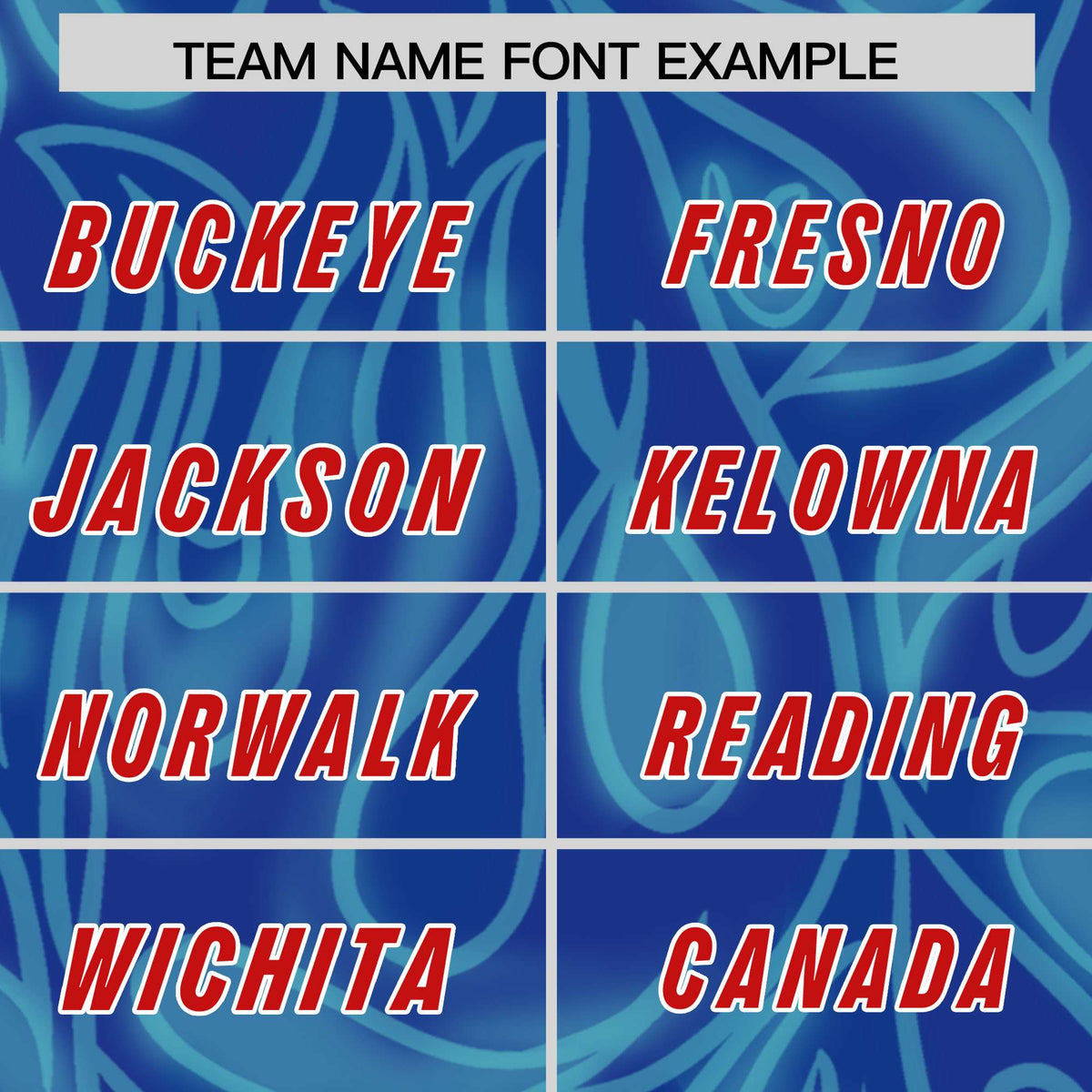 Custom Blue Personalized Printed Graffiti Pattern Design Authentic Football Jersey