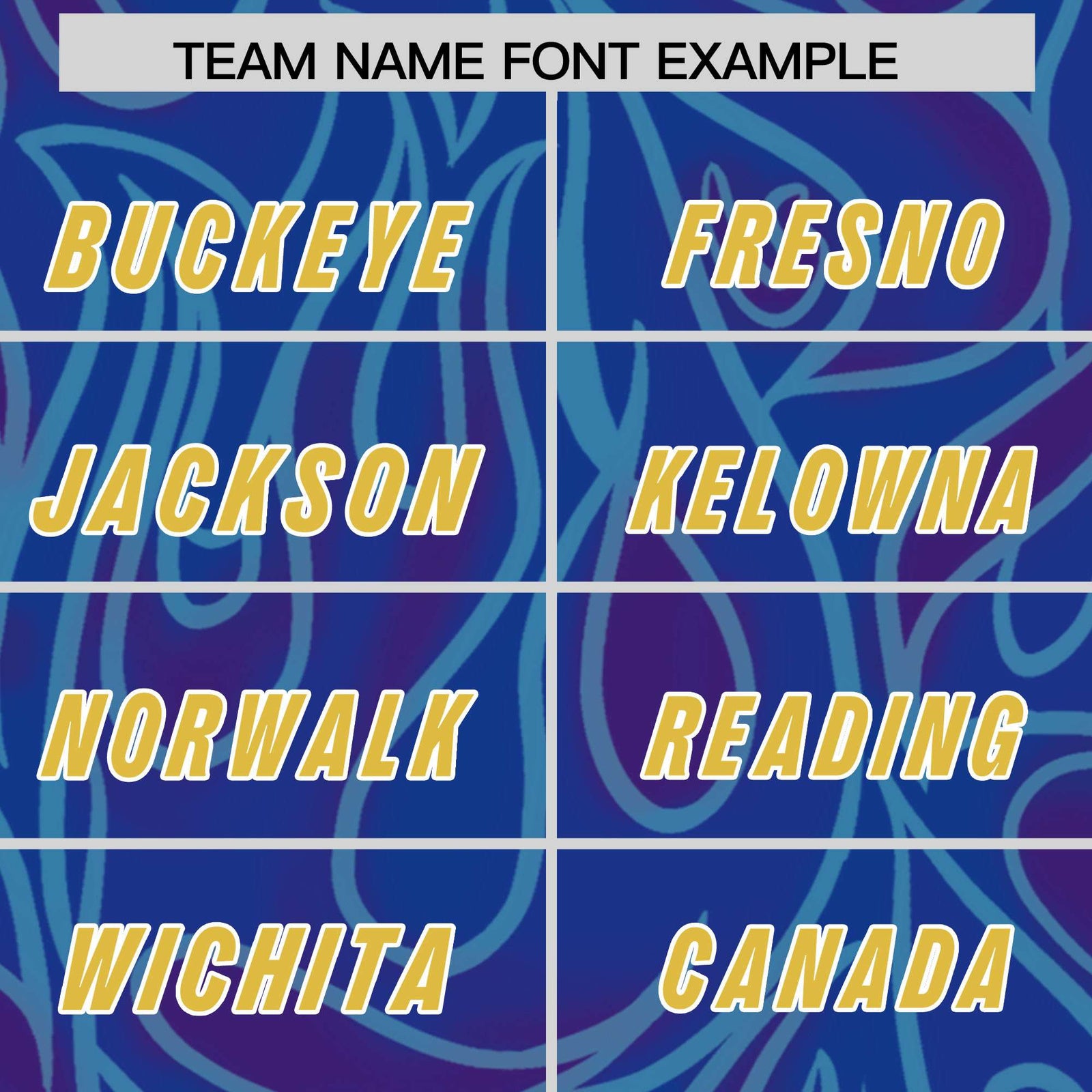 Custom Royal Personalized Printed Graffiti Pattern Design Authentic Football Jersey