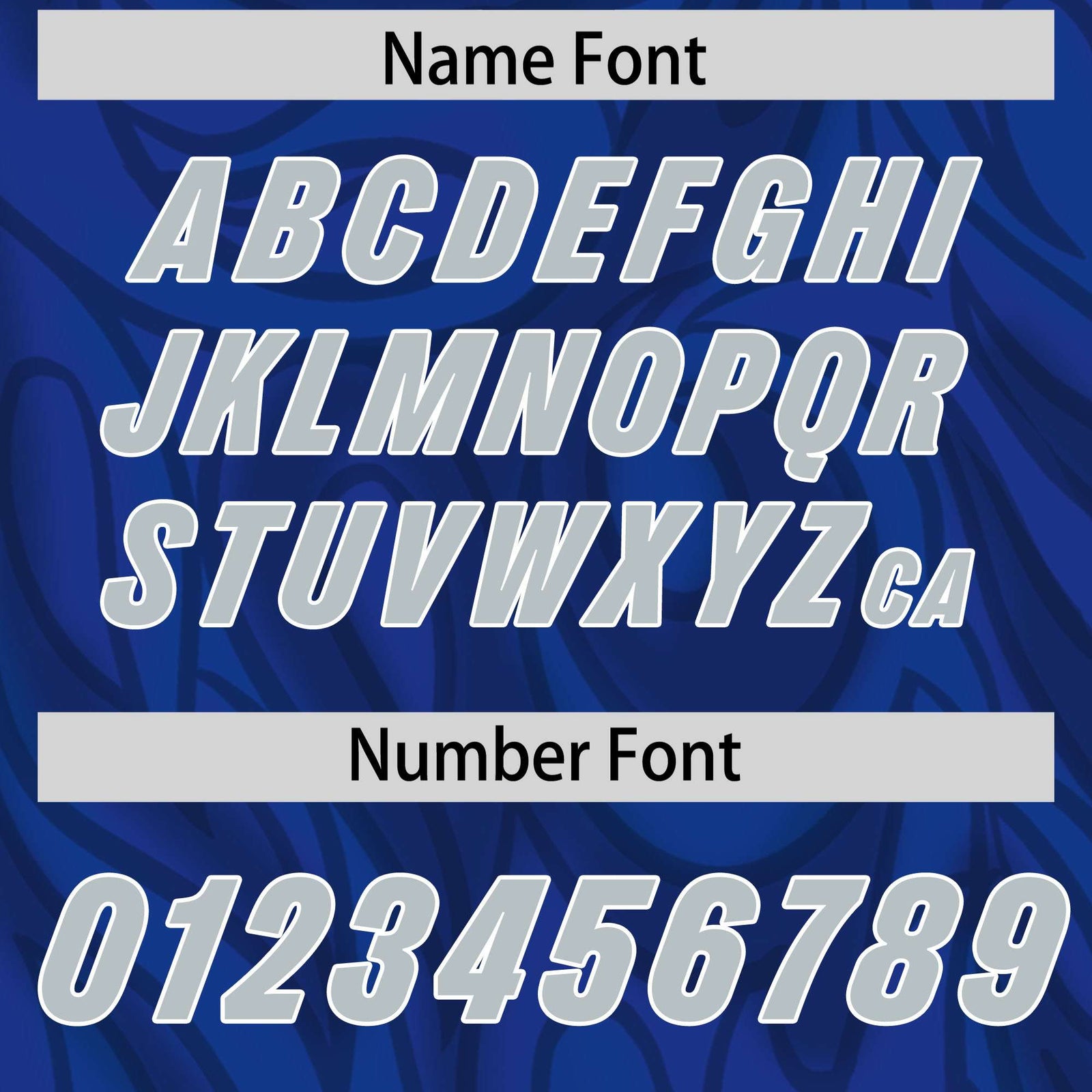 Custom Royal Personalized Printed Graffiti Pattern Design Authentic Football Jersey