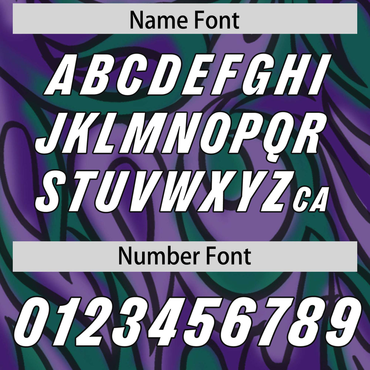 Custom Purple Personalized Printed Graffiti Pattern Design Authentic Football Jersey