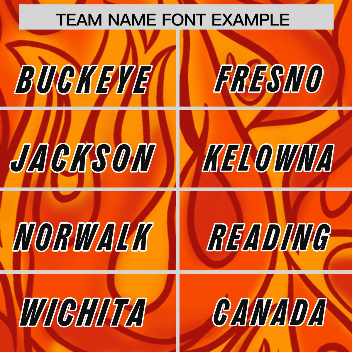 Custom Orange Personalized Printed Graffiti Pattern Design Authentic Football Jersey