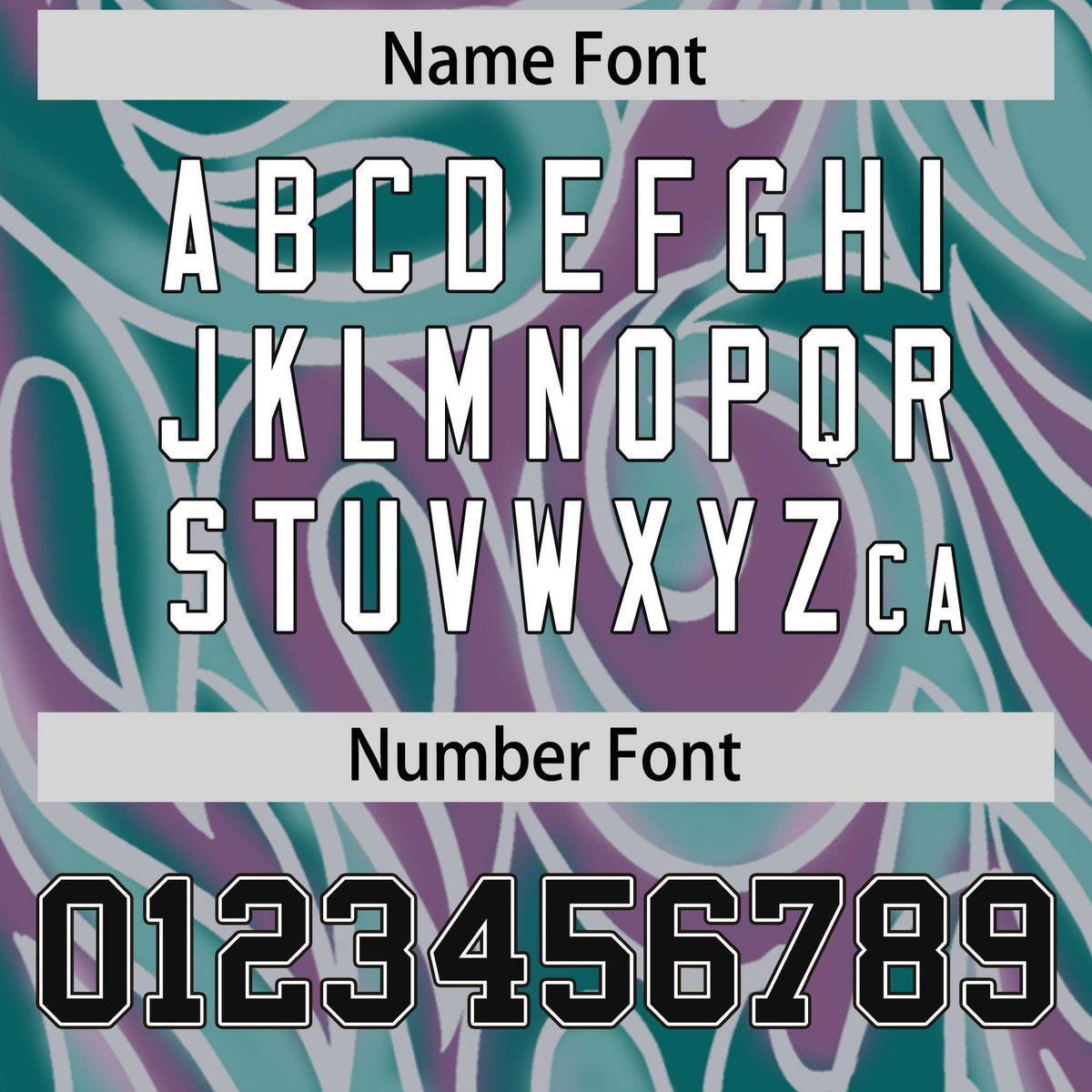 Custom Aqua Personalized Printed Graffiti Pattern Design Authentic Football Jersey