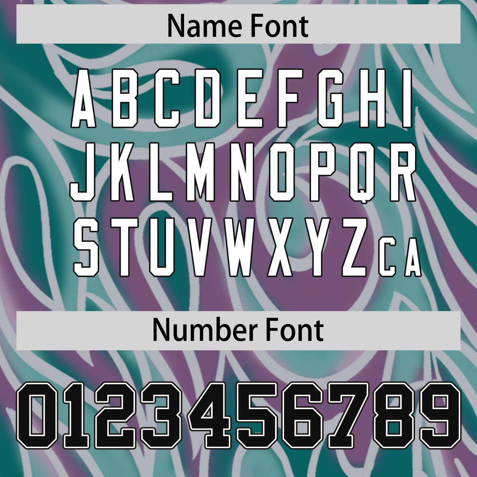 Custom Aqua Personalized Printed Graffiti Pattern Design Authentic Football Jersey