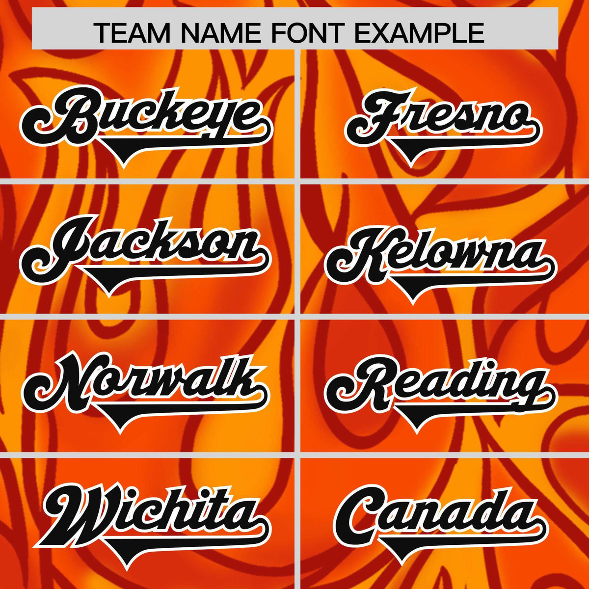Custom Orange Personalized Printed Graffiti Pattern Design Authentic Football Jersey
