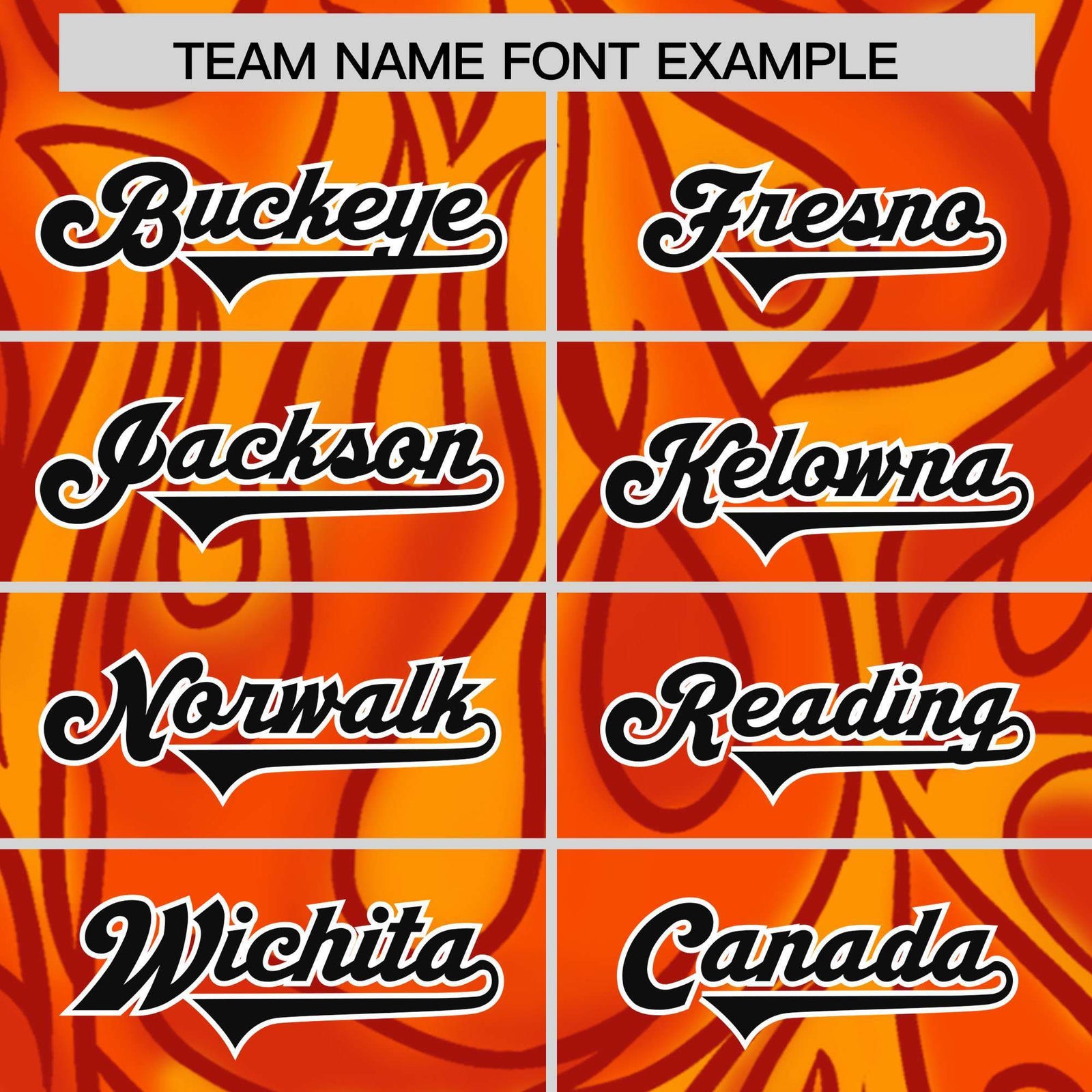 Custom Orange Personalized Printed Graffiti Pattern Design Authentic Football Jersey