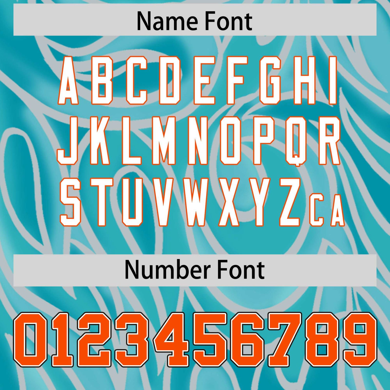 Custom Teal Personalized Printed Graffiti Pattern Design Authentic Football Jersey