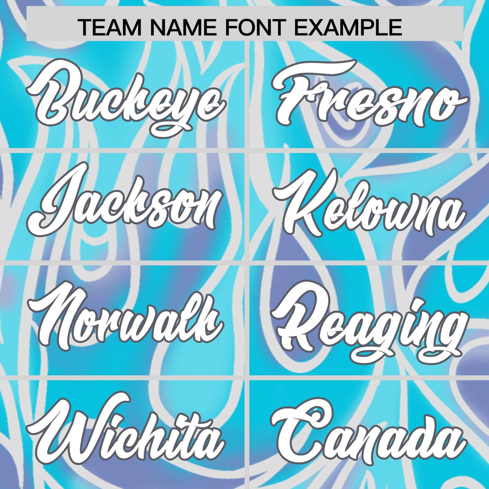 Custom Sky Blue Personalized Printed Graffiti Pattern Design Authentic Football Jersey