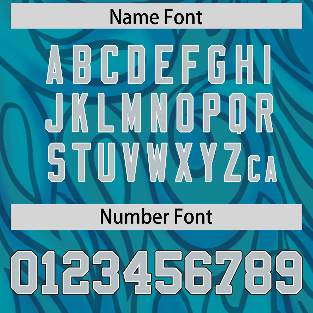 Custom Aqua Personalized Printed Graffiti Pattern Design Authentic Football Jersey