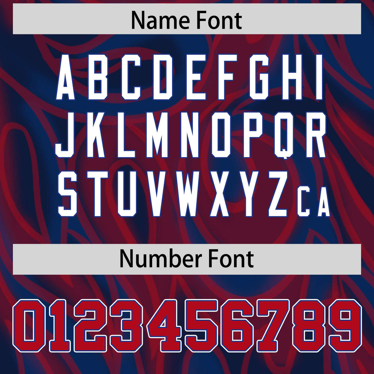 Custom Navy Personalized Printed Graffiti Pattern Design Authentic Football Jersey