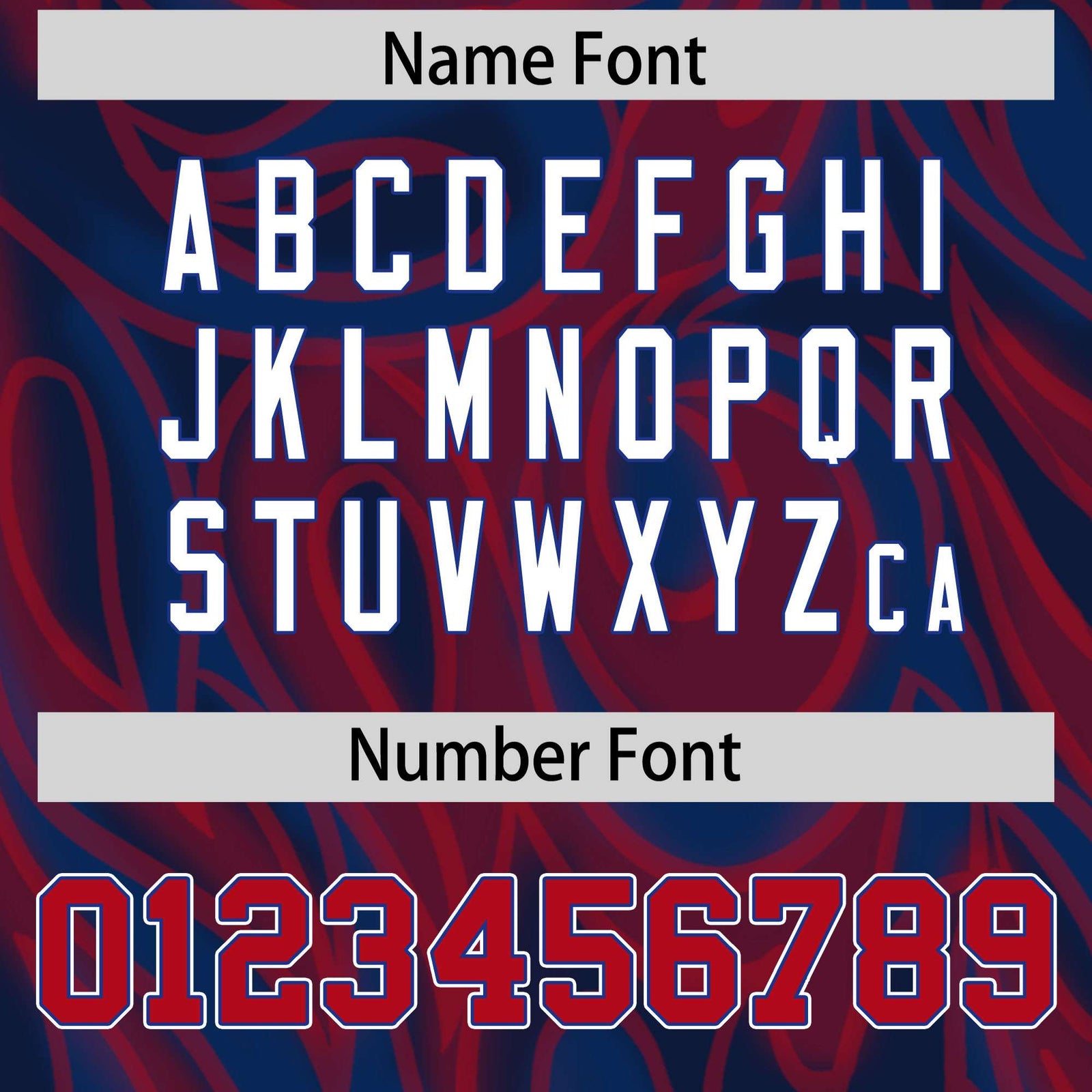 Custom Navy Personalized Printed Graffiti Pattern Design Authentic Football Jersey