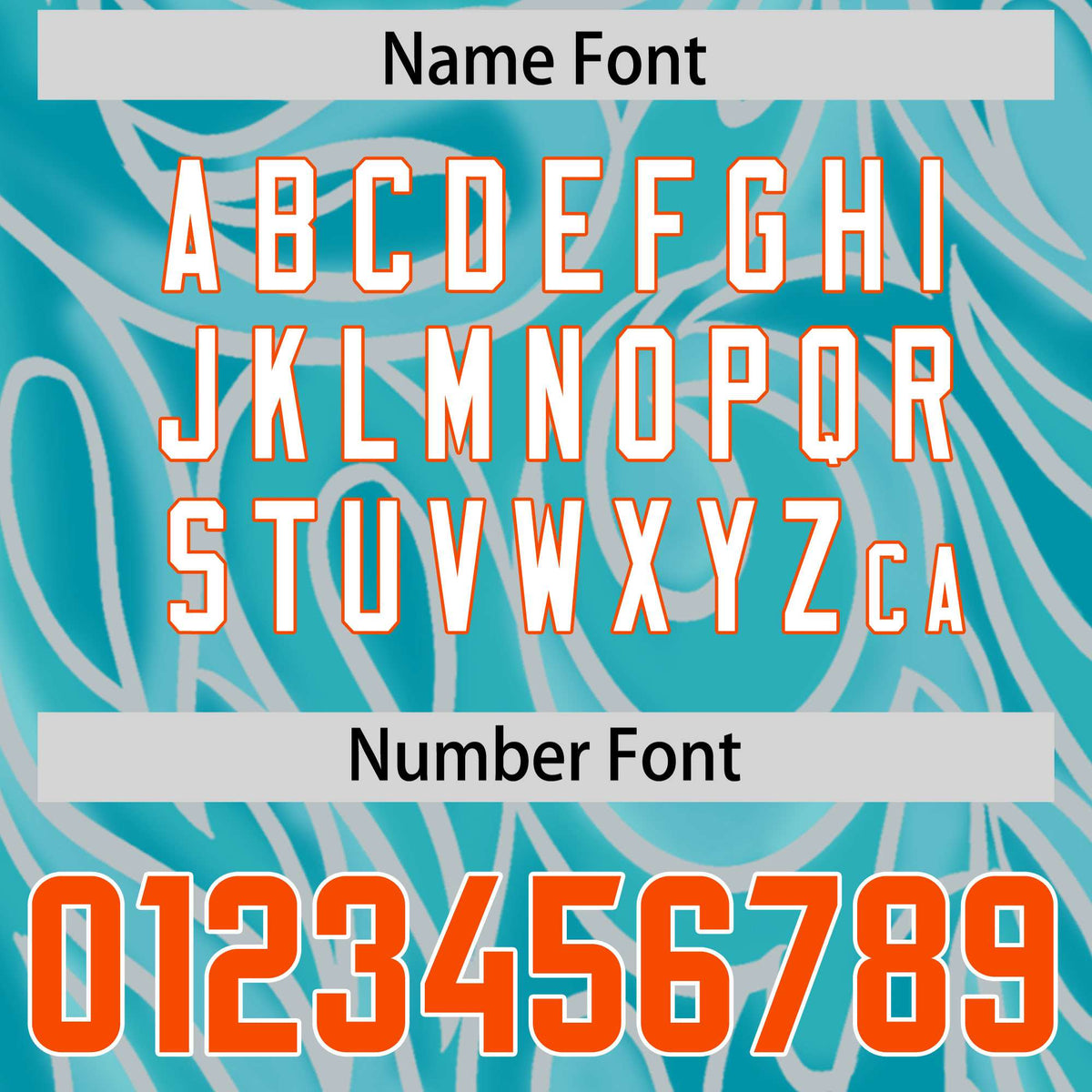 Custom Teal Personalized Printed Graffiti Pattern Design Authentic Football Jersey