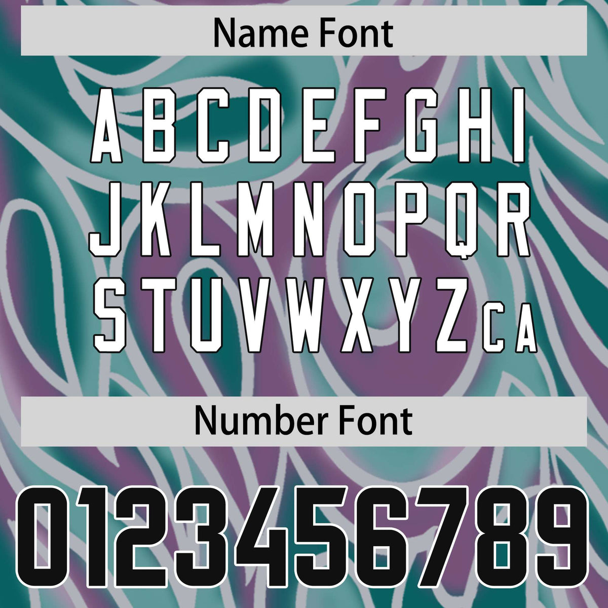 Custom Aqua Personalized Printed Graffiti Pattern Design Authentic Football Jersey