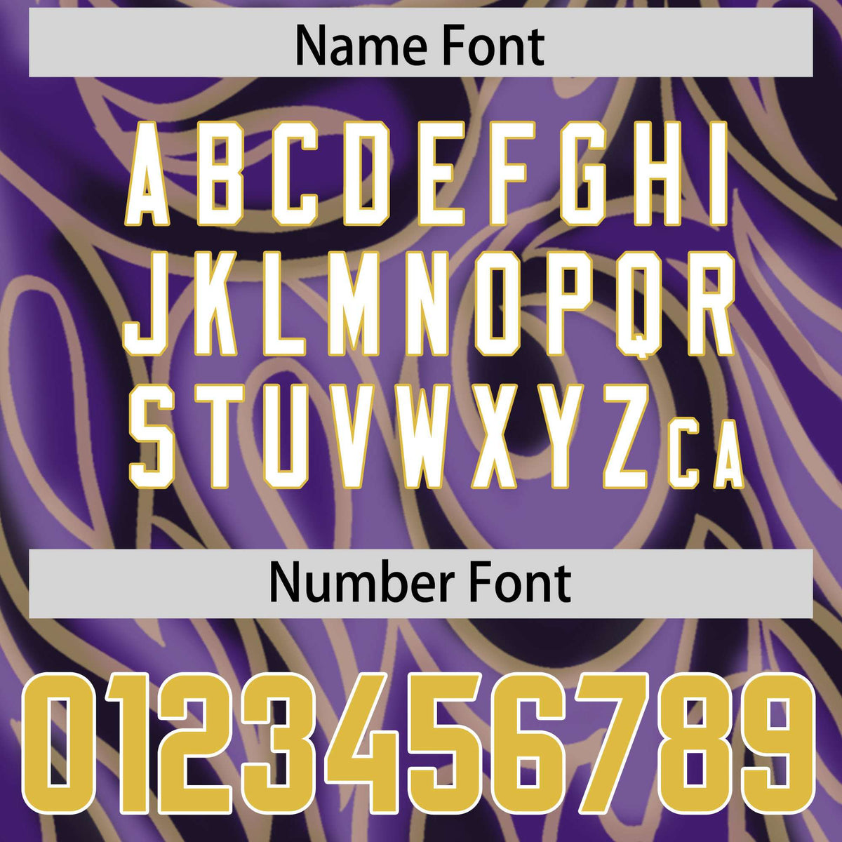 Custom Purple Personalized Printed Graffiti Pattern Design Authentic Football Jersey