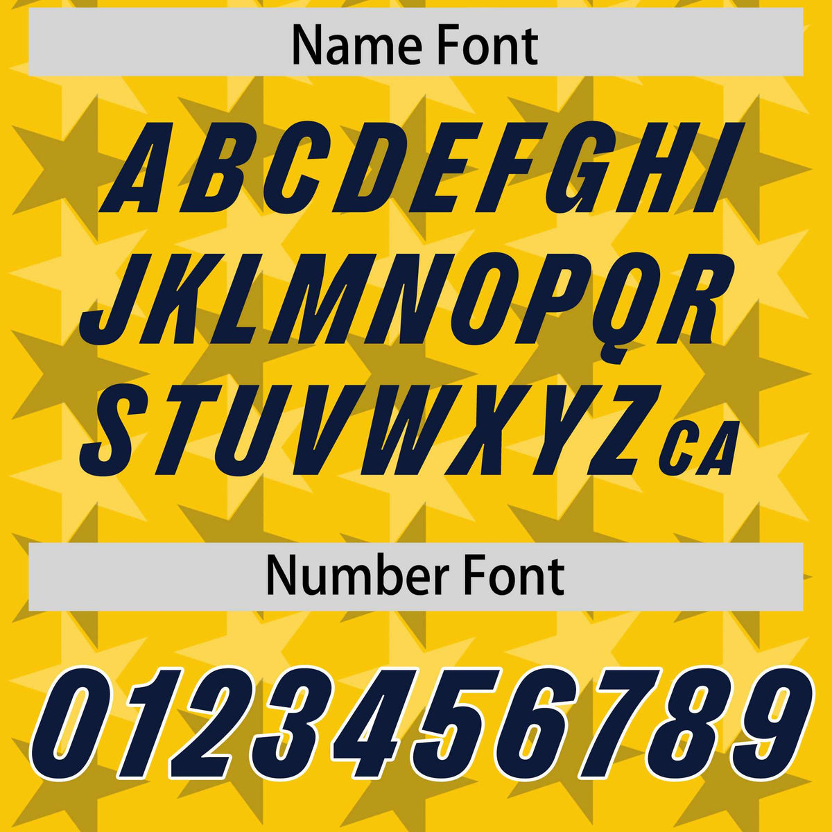 Custom Gold Navy Personalized All Star Graffiti Pattern Authentic Football Jersey