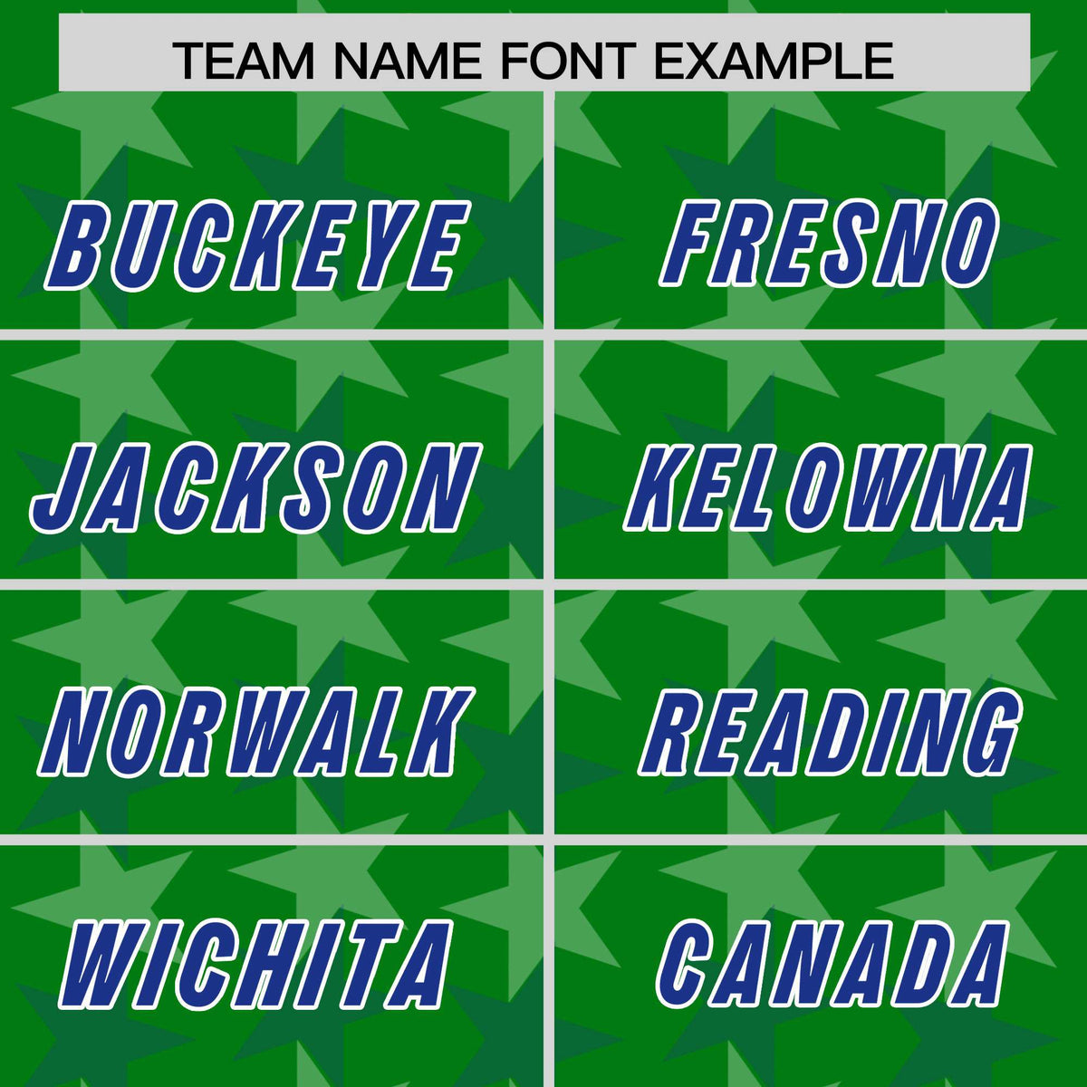 Custom Kelly Green Royal Personalized All Star Graffiti Pattern Authentic Football Jersey