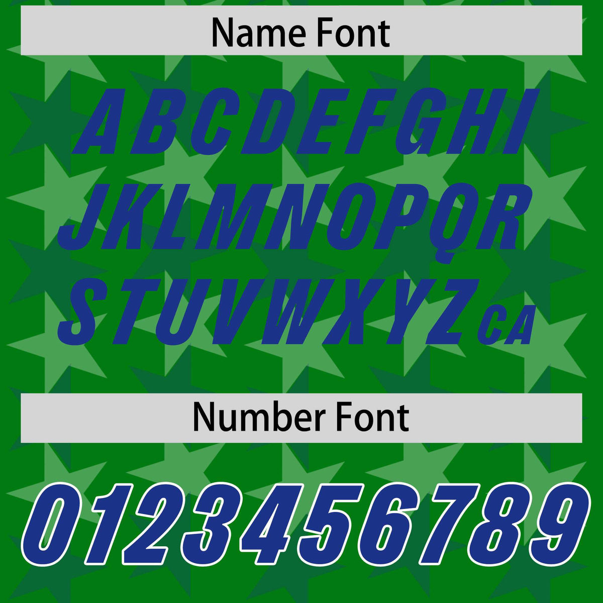 Custom Kelly Green Royal Personalized All Star Graffiti Pattern Authentic Football Jersey