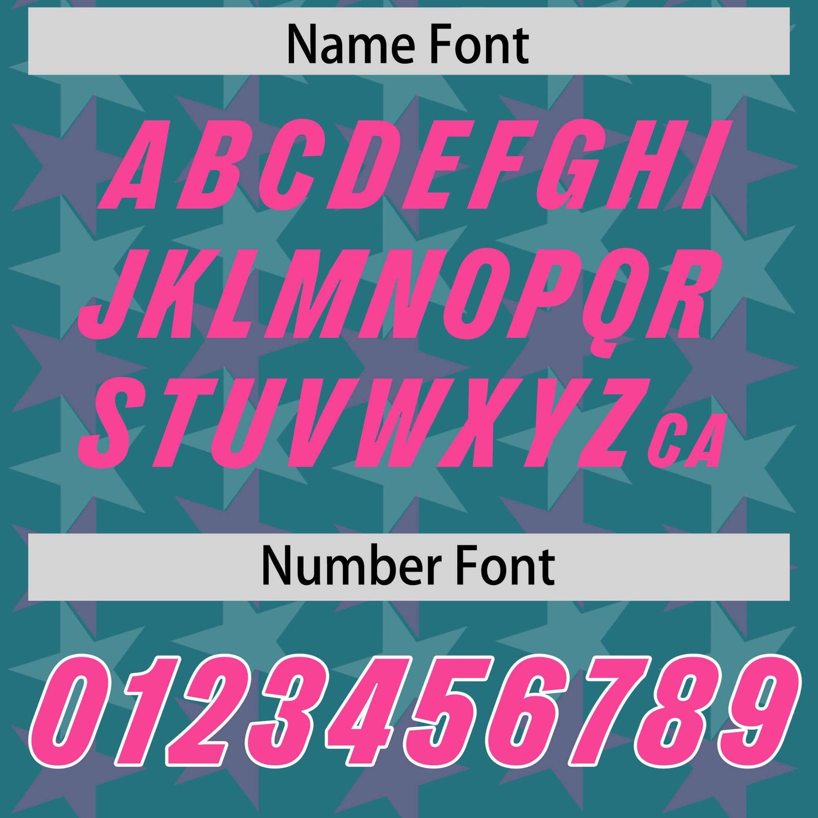 Custom Aqua Pink Personalized All Star Graffiti Pattern Authentic Football Jersey