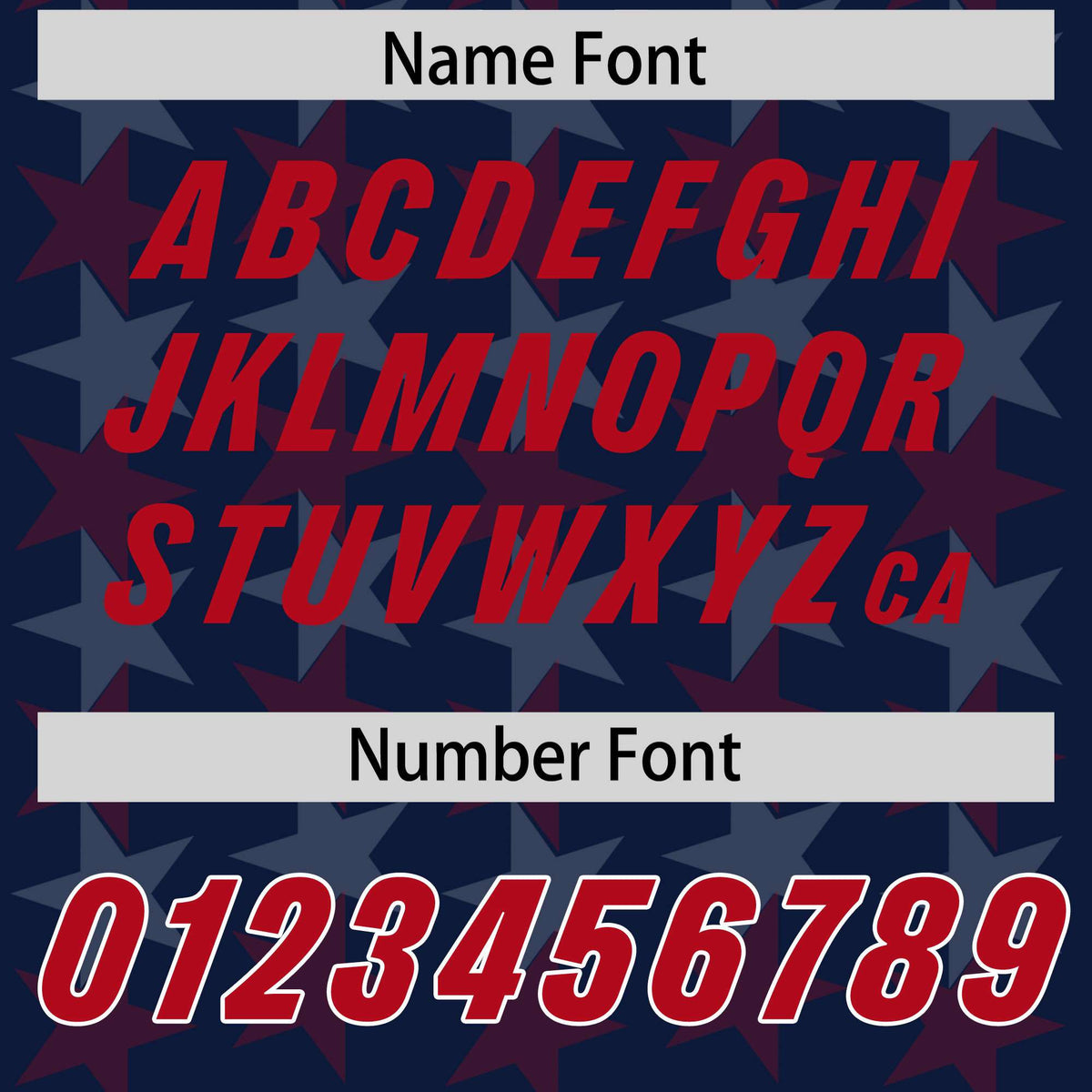 Custom Navy Red Personalized All Star Graffiti Pattern Authentic Football Jersey