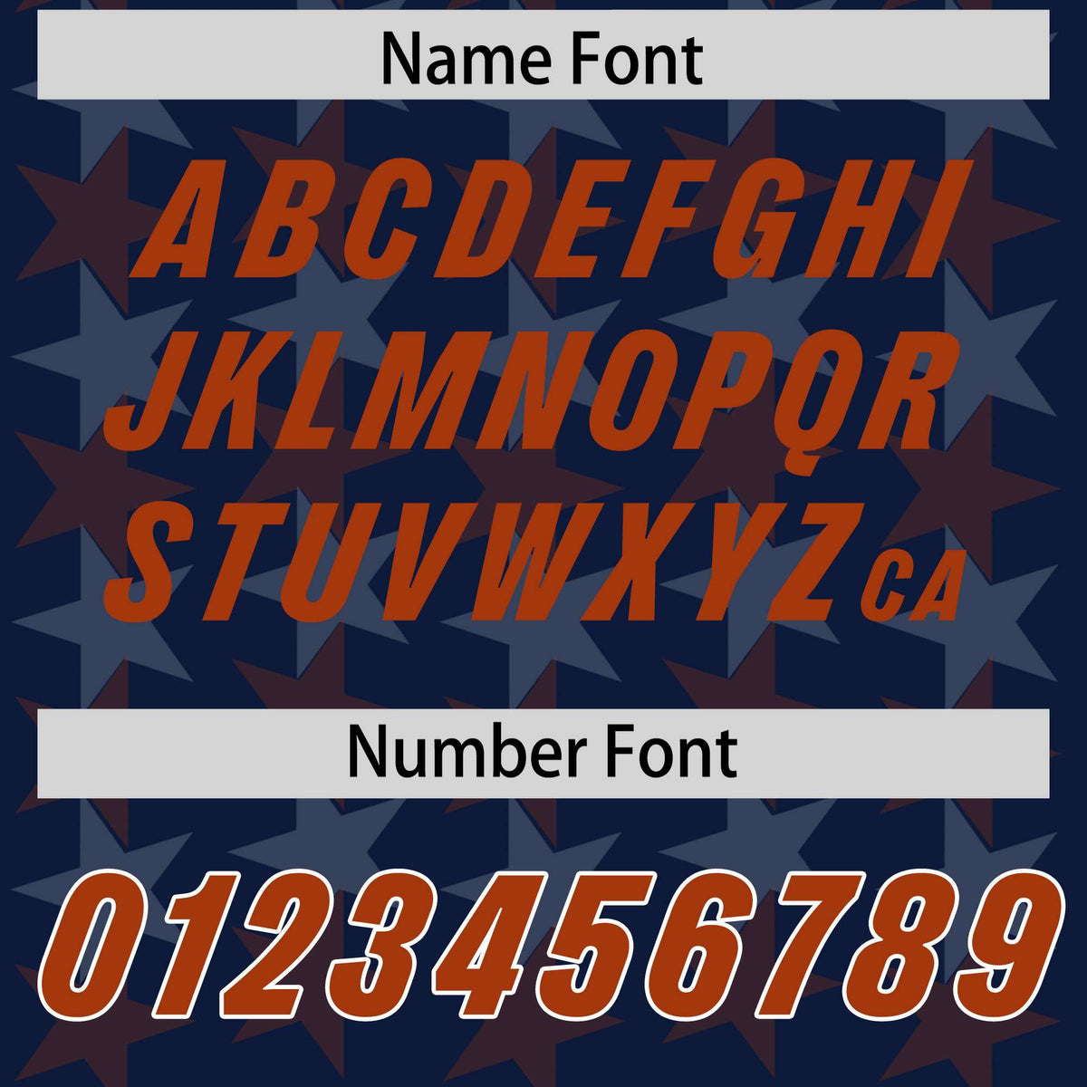 Custom Navy Texas Orange Personalized All Star Graffiti Pattern Authentic Football Jersey