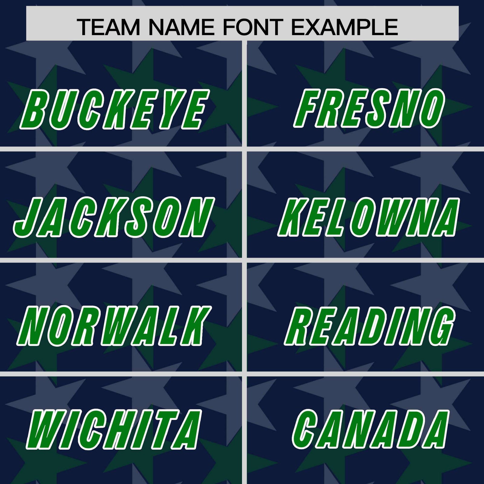 Custom Navy Kelly Green Personalized All Star Graffiti Pattern Authentic Football Jersey