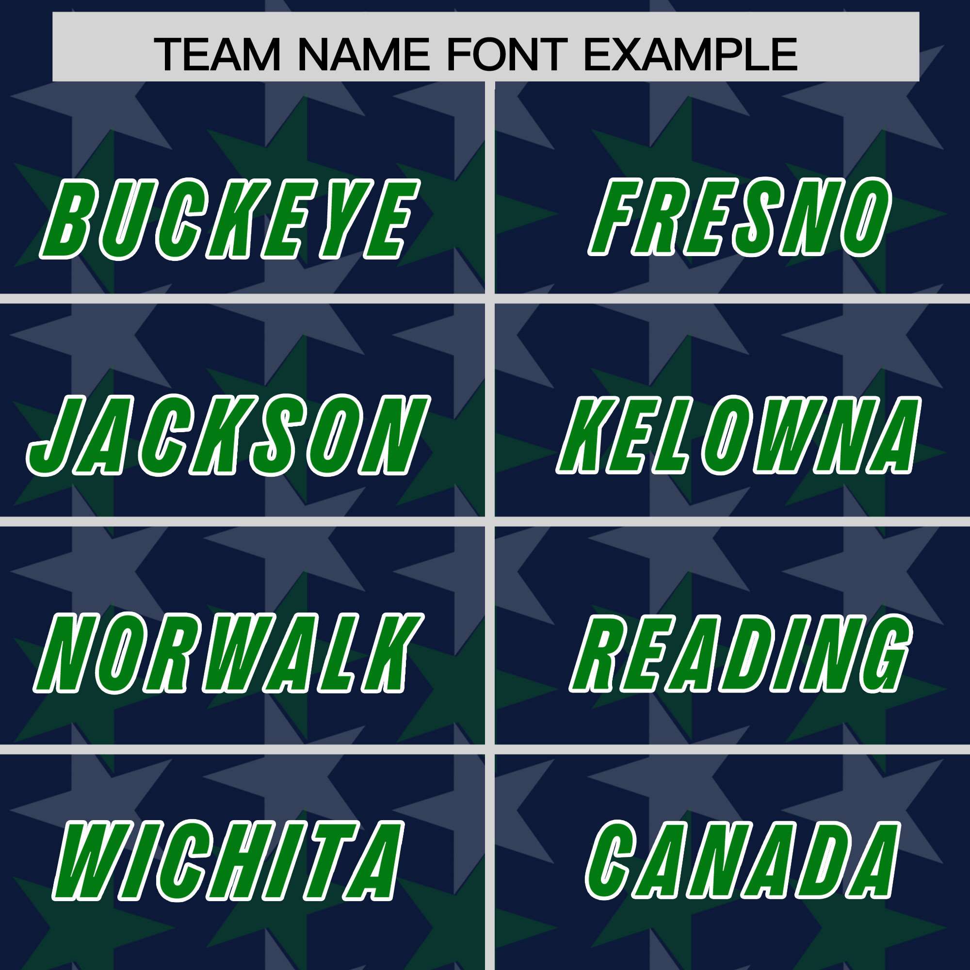 Custom Navy Kelly Green Personalized All Star Graffiti Pattern Authentic Football Jersey