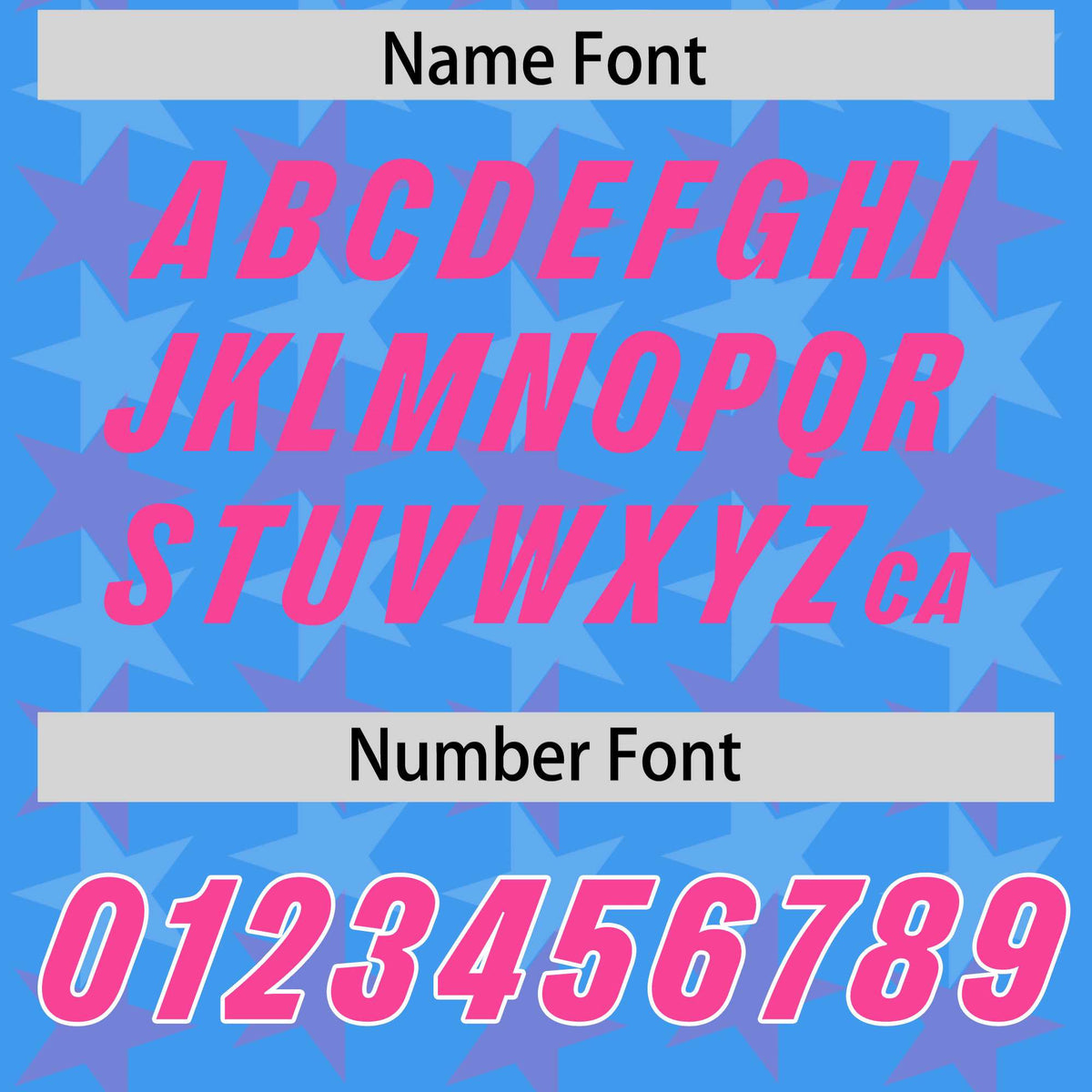 Custom Light Blue Pink Personalized All Star Graffiti Pattern Authentic Football Jersey