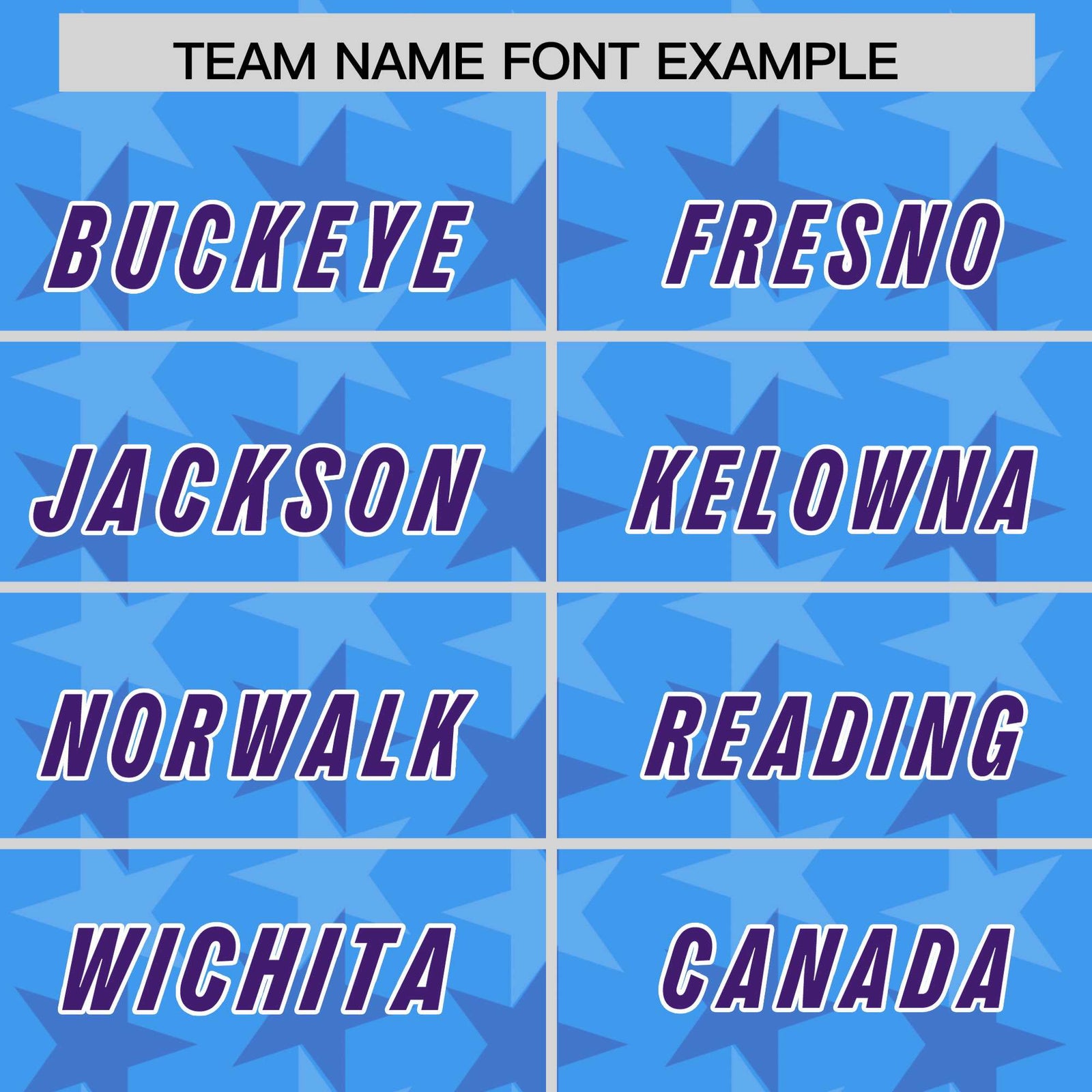 Custom Light Blue Purple Personalized All Star Graffiti Pattern Authentic Football Jersey