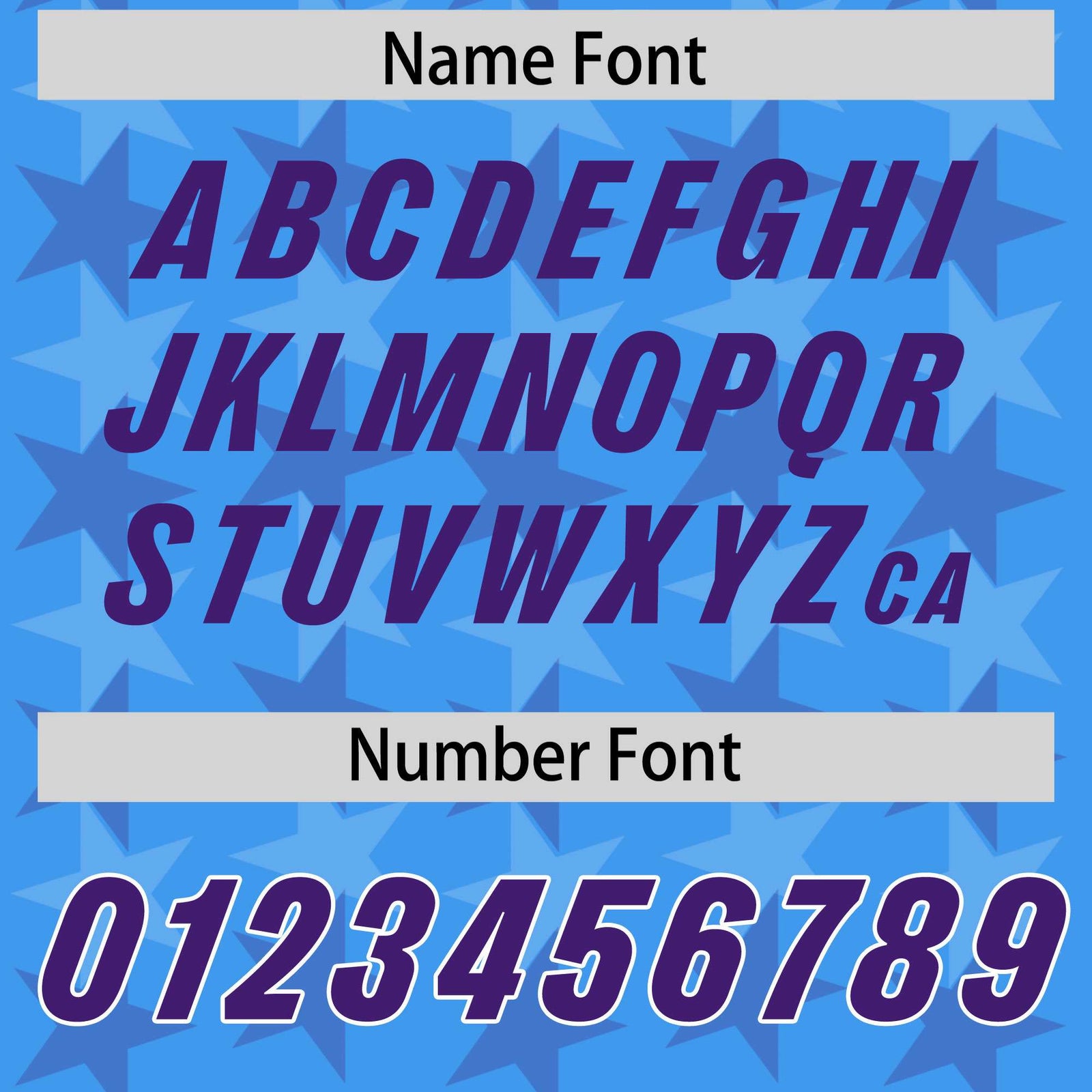 Custom Light Blue Purple Personalized All Star Graffiti Pattern Authentic Football Jersey