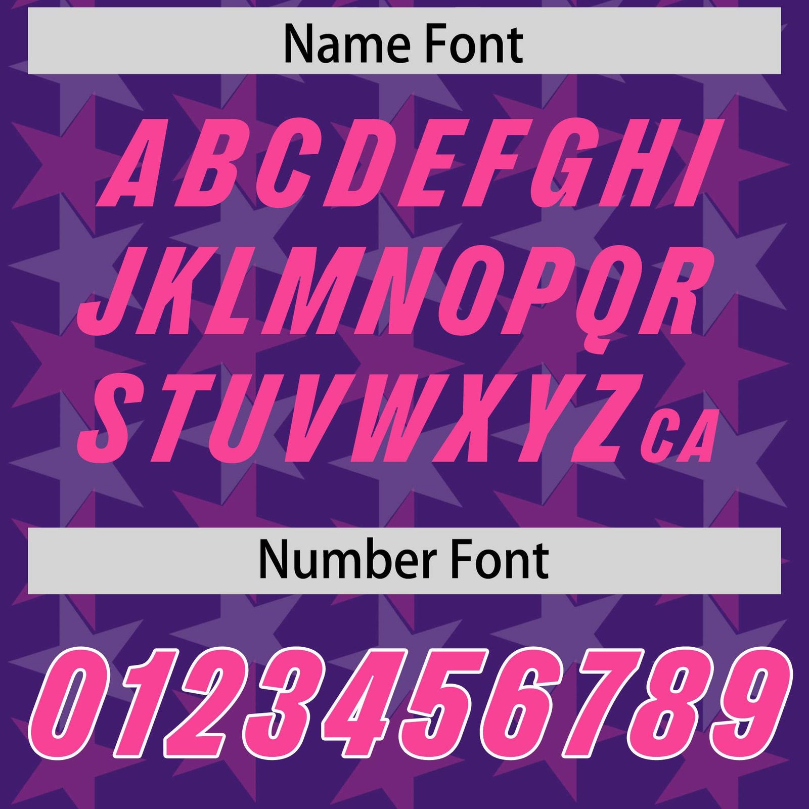 Custom Purple Pink Personalized All Star Graffiti Pattern Authentic Football Jersey