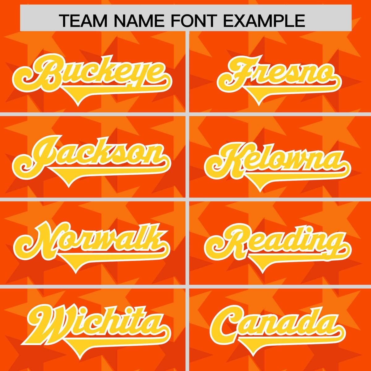 Custom Orange Gold Personalized All Star Graffiti Pattern Authentic Football Jersey