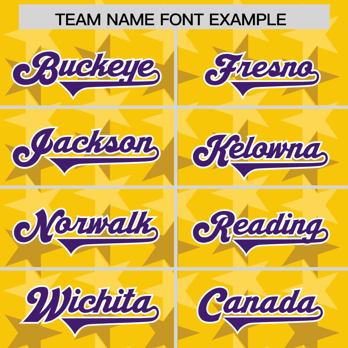 Custom Gold Purple Personalized All Star Graffiti Pattern Authentic Football Jersey