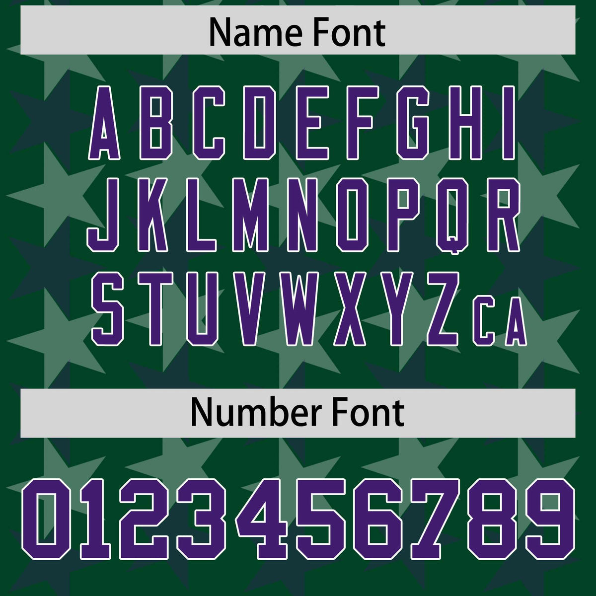 Custom Green Purple Personalized All Star Graffiti Pattern Authentic Football Jersey