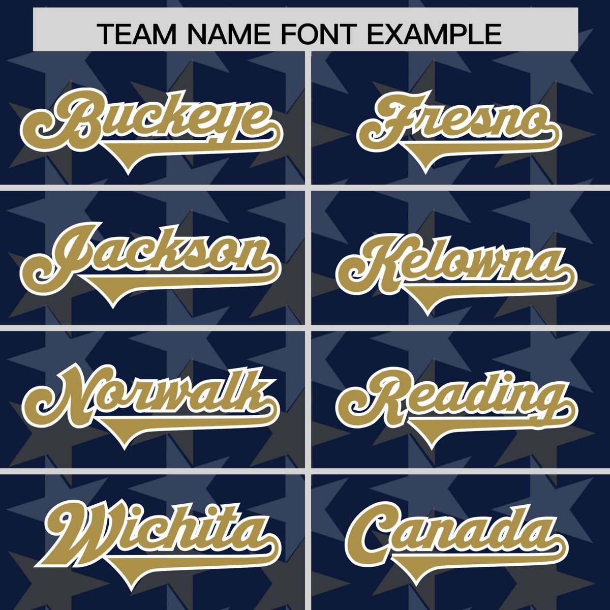 Custom Navy Old Gold Personalized All Star Graffiti Pattern Authentic Football Jersey