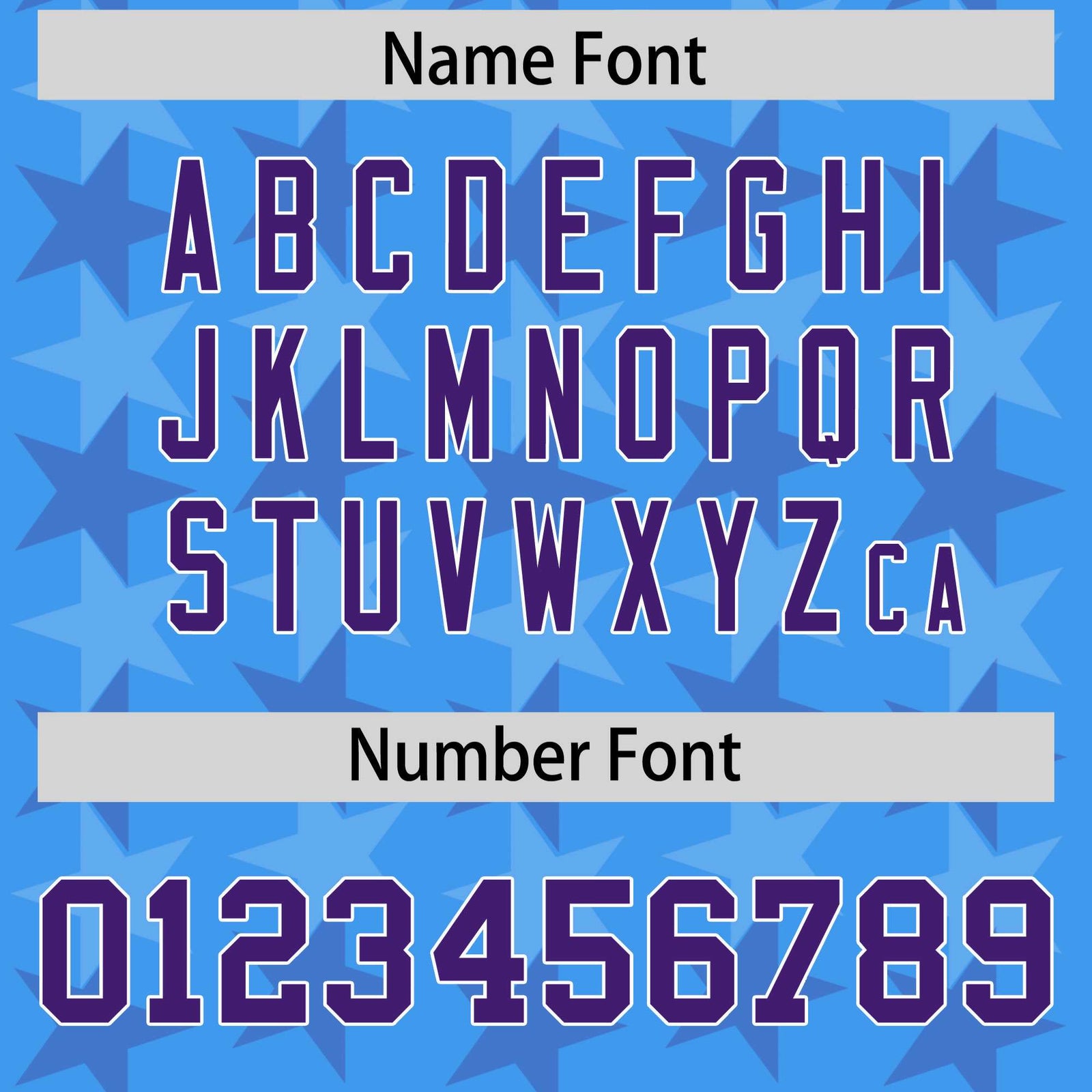 Custom Light Blue Purple Personalized All Star Graffiti Pattern Authentic Football Jersey