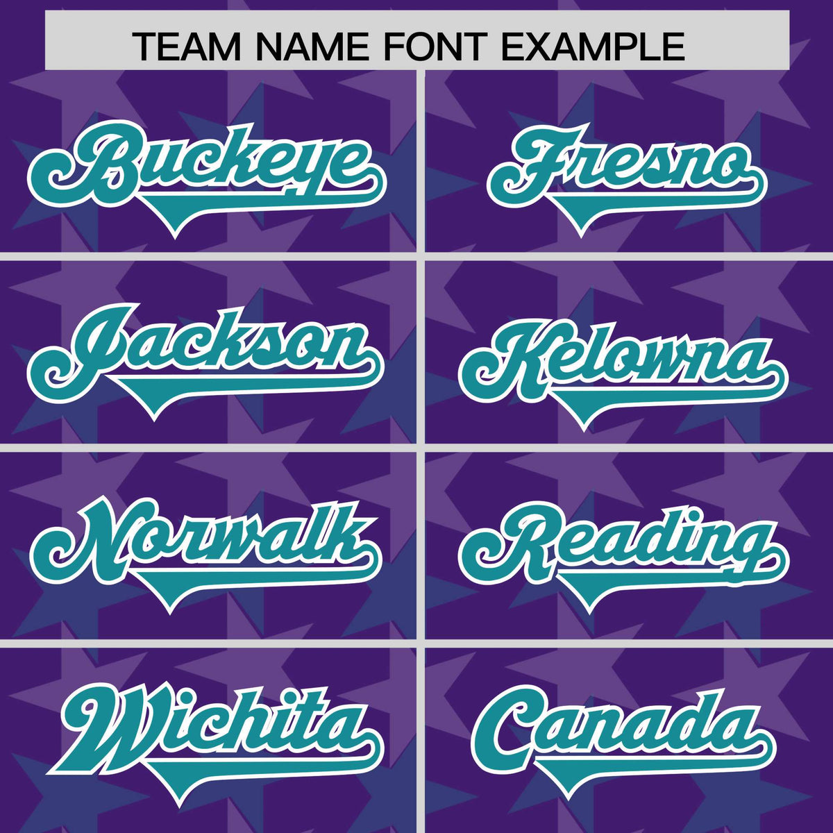 Custom Purple Aqua Personalized All Star Graffiti Pattern Authentic Football Jersey