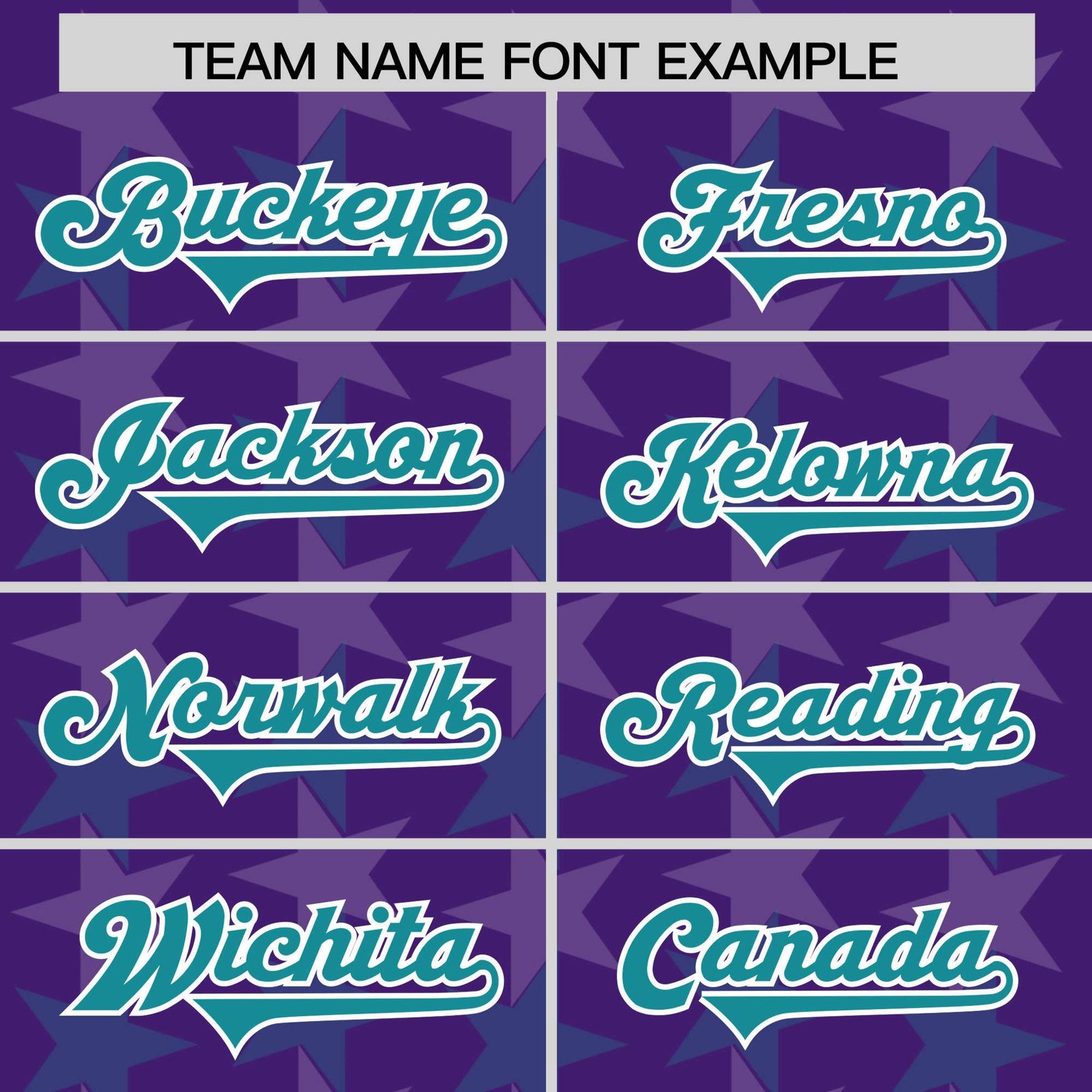 Custom Purple Aqua Personalized All Star Graffiti Pattern Authentic Football Jersey
