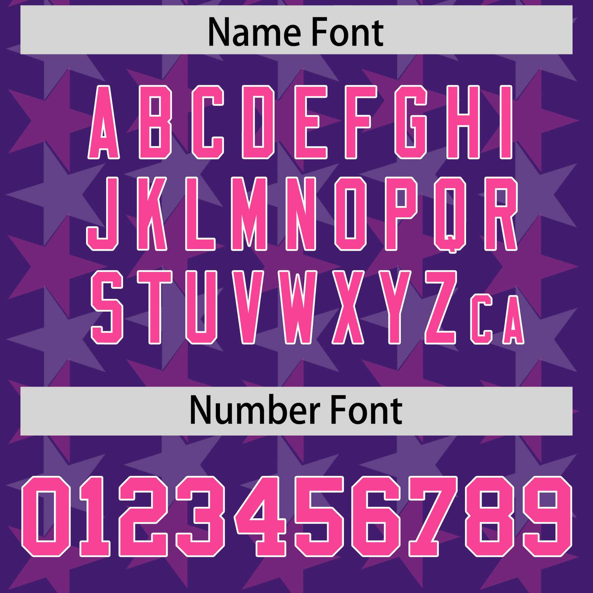 Custom Purple Pink Personalized All Star Graffiti Pattern Authentic Football Jersey