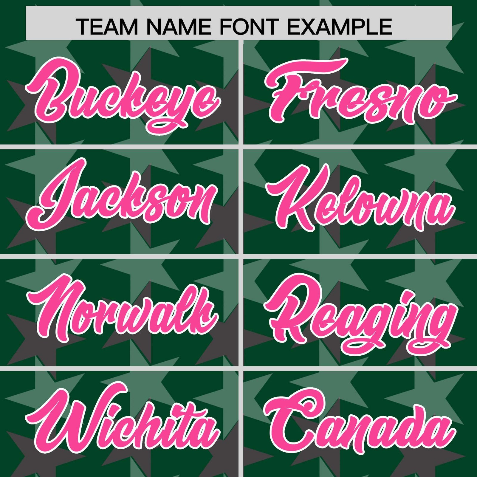 Custom Green Pink Personalized All Star Graffiti Pattern Authentic Football Jersey