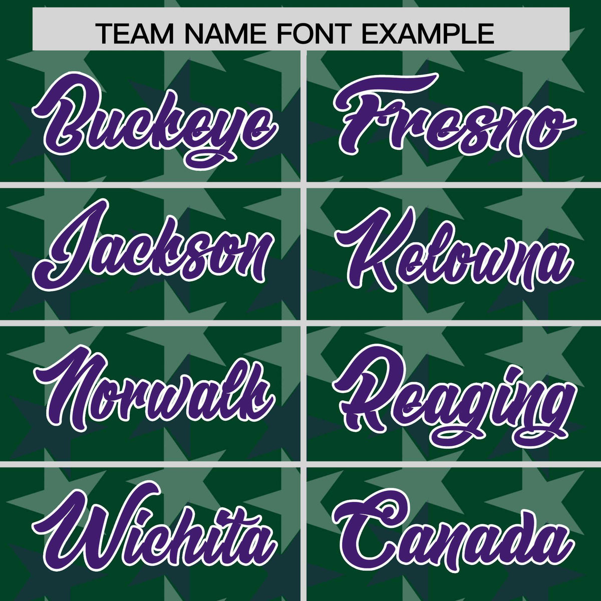 Custom Green Purple Personalized All Star Graffiti Pattern Authentic Football Jersey