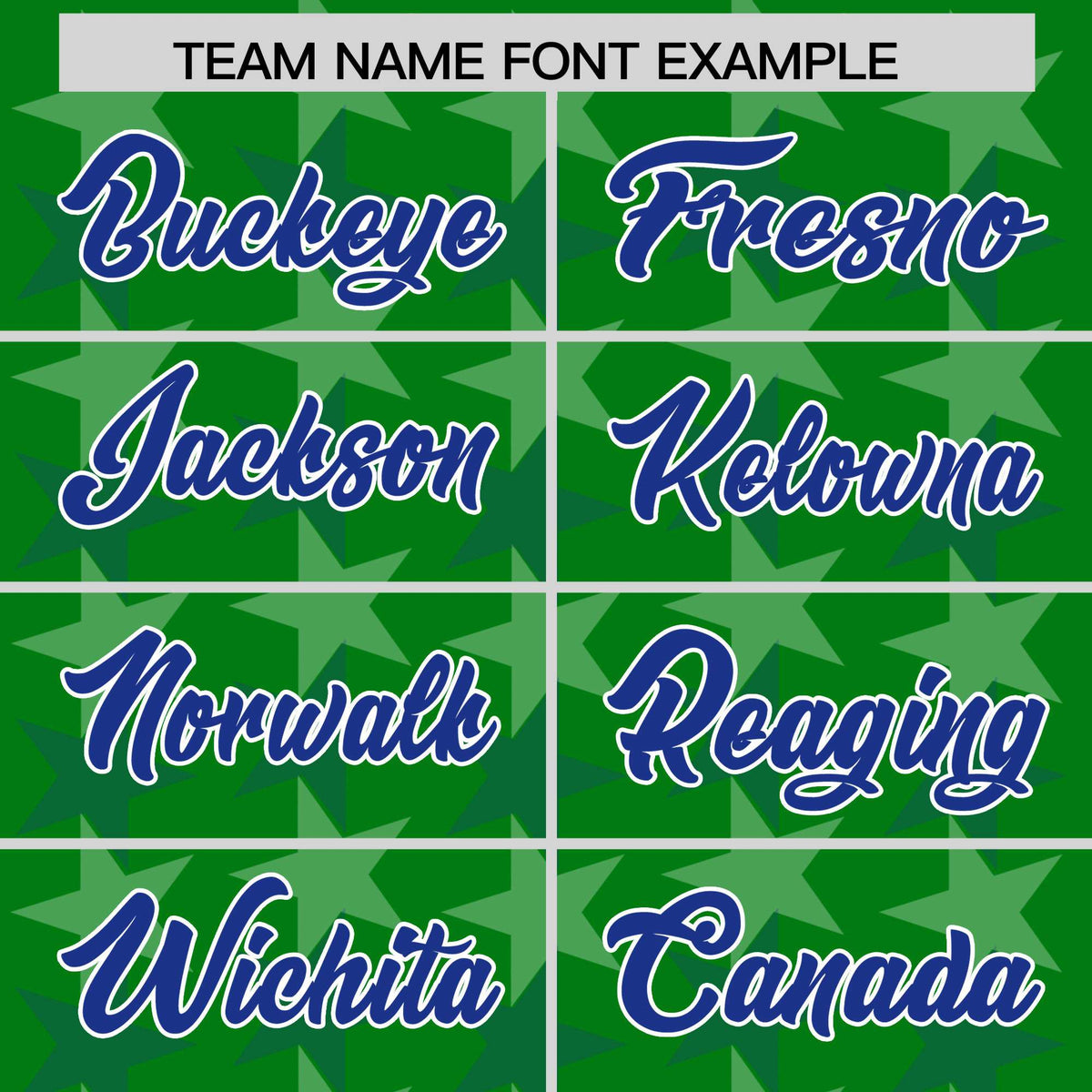 Custom Kelly Green Royal Personalized All Star Graffiti Pattern Authentic Football Jersey