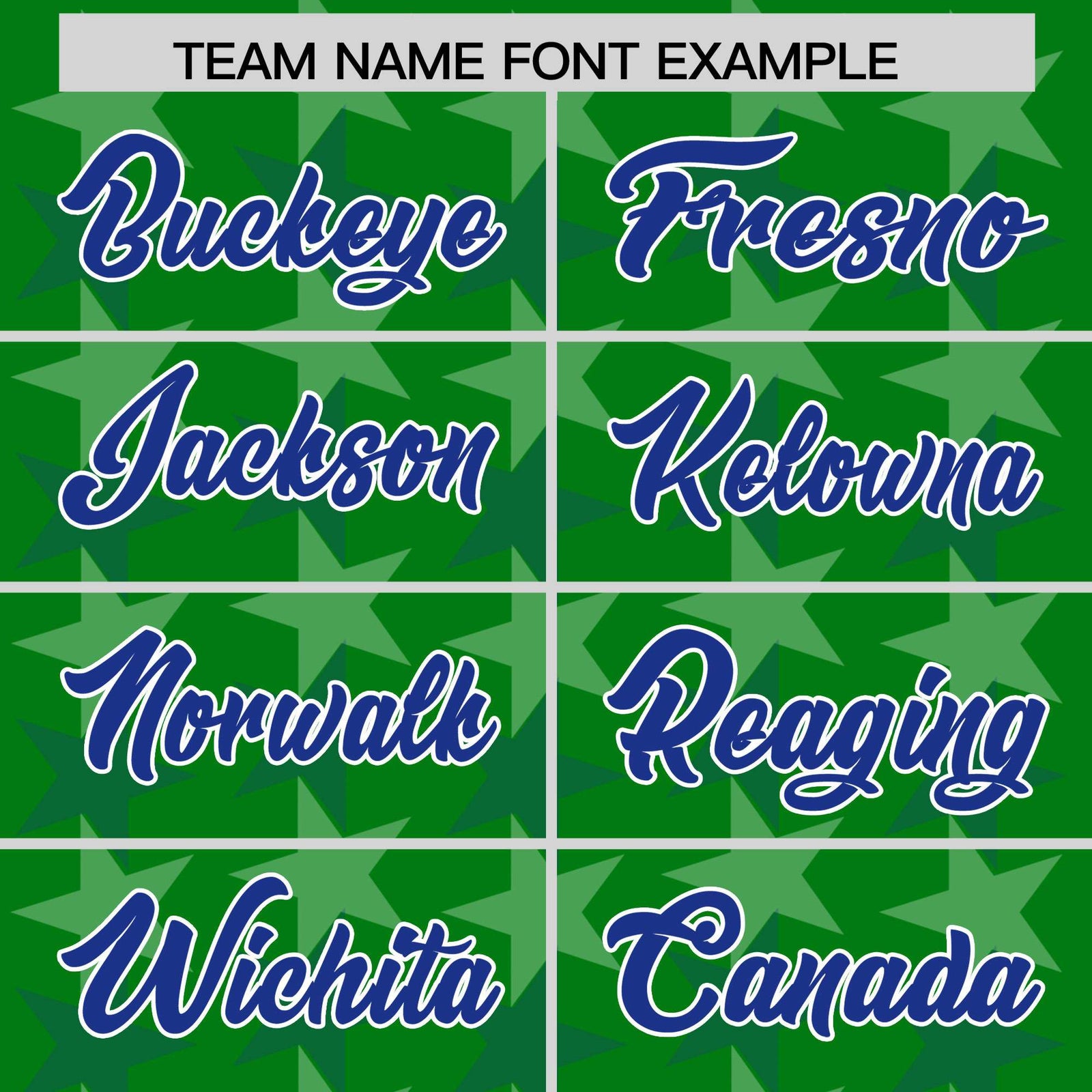 Custom Kelly Green Royal Personalized All Star Graffiti Pattern Authentic Football Jersey