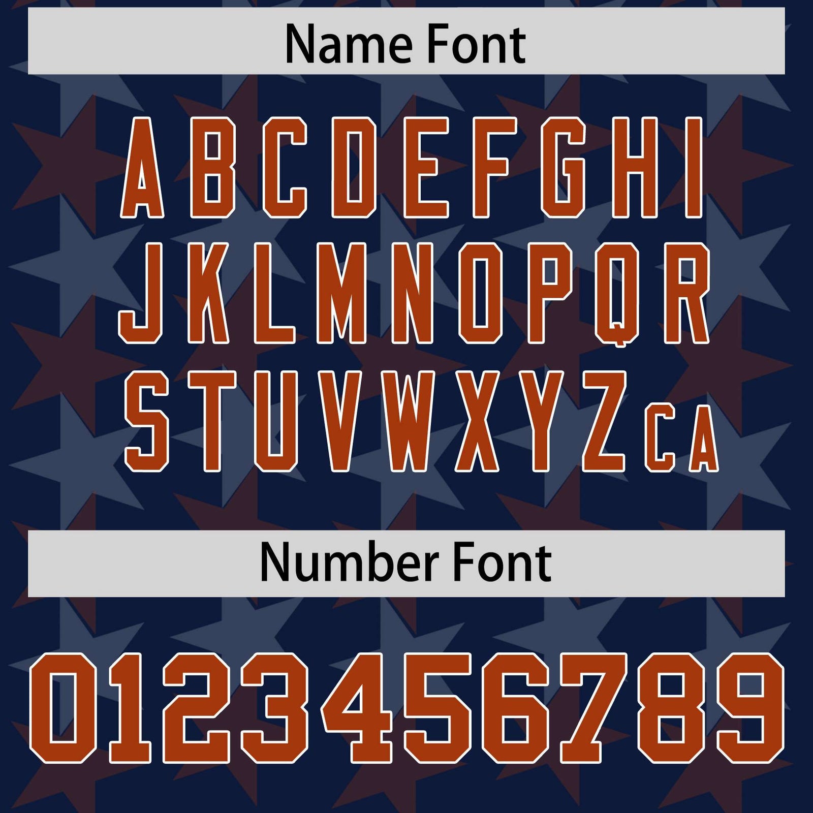 Custom Navy Texas Orange Personalized All Star Graffiti Pattern Authentic Football Jersey