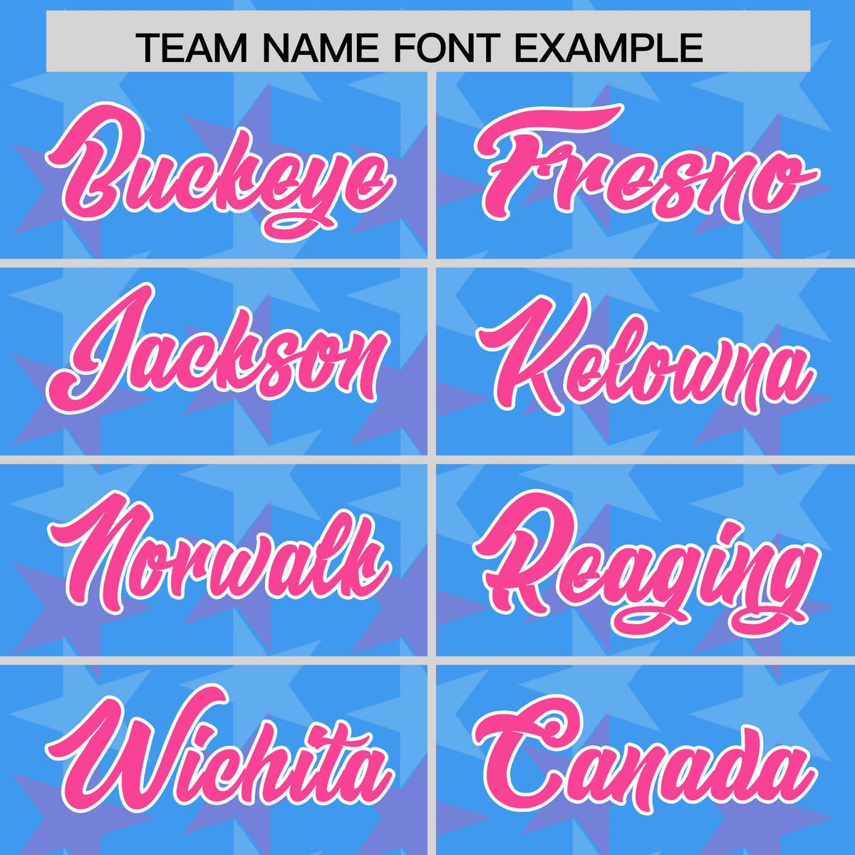 Custom Light Blue Pink Personalized All Star Graffiti Pattern Authentic Football Jersey